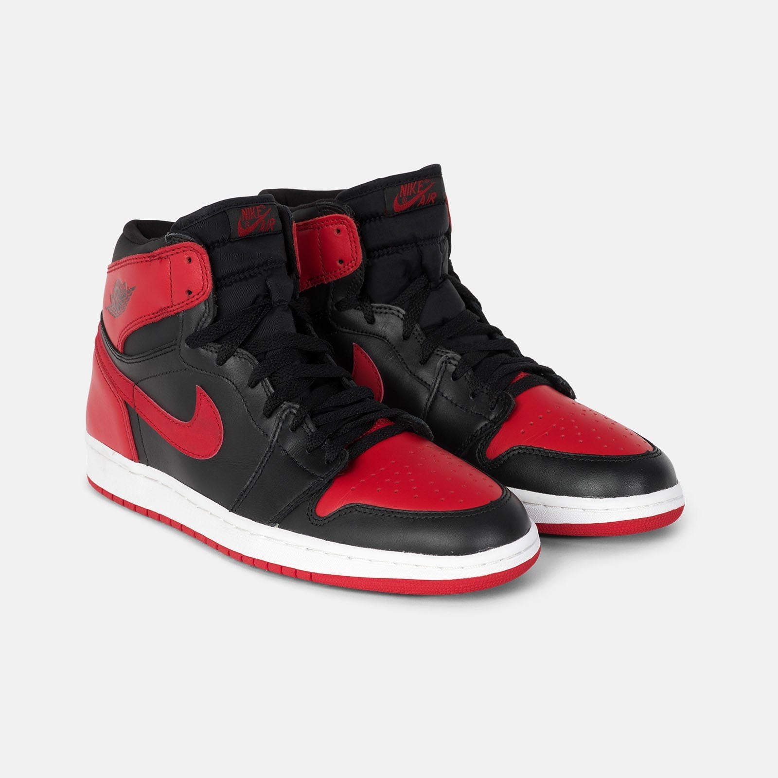 2001 Nike Air Jordan 1 Bred US 10.5 136066-061 1