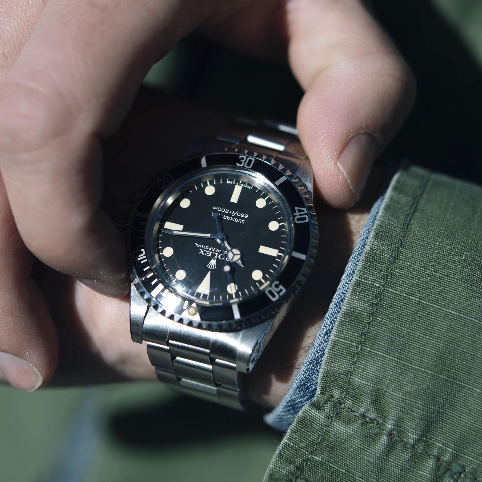 Rolex 5513 Submariner Maxi Mk2 Dial at Bulang and Sons