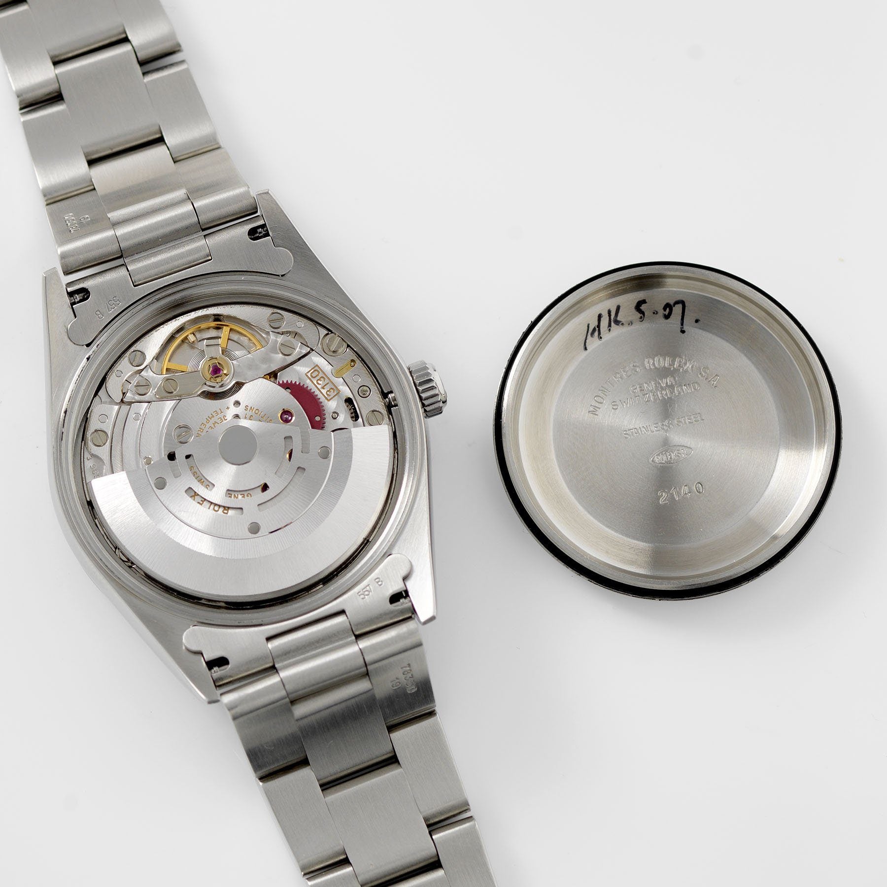 Rolex Air King Reference 14010 Blue Explorer Dial