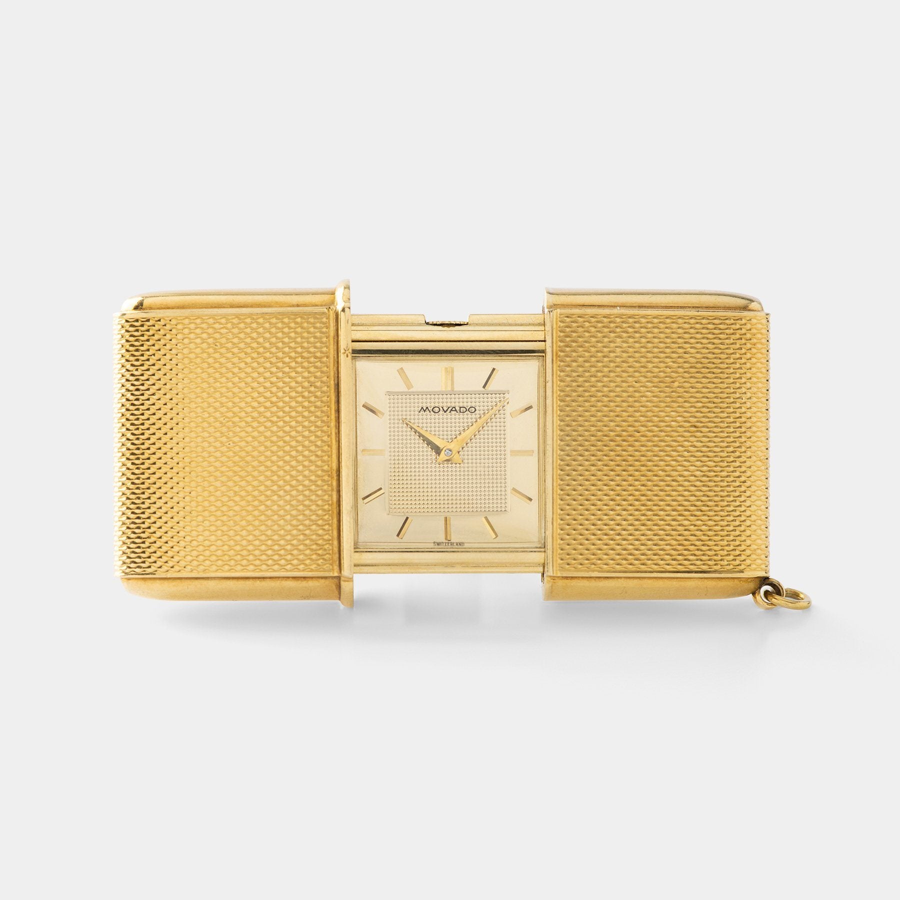 Movado Ermeto Pocket Watch 18kt Gold