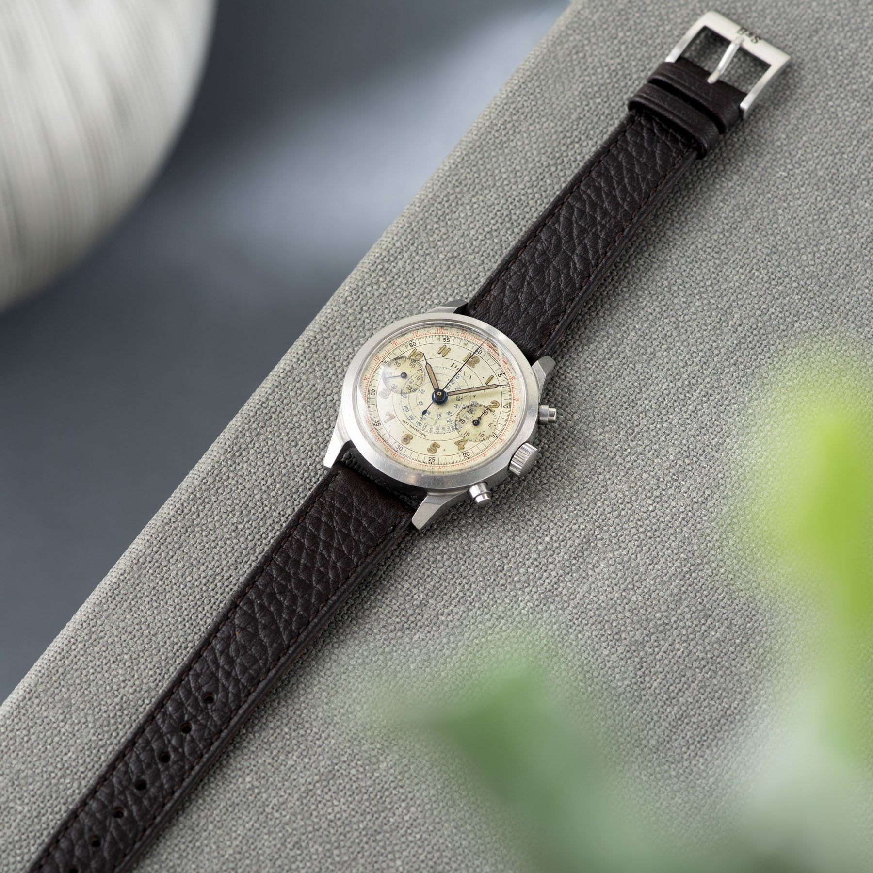 Doxa Multi Scale Steel Spillman Case Chronograph 