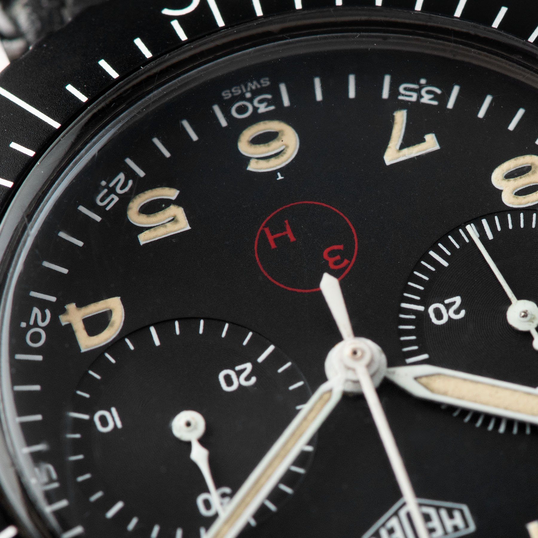 Heuer Chronograph German Issued Flyback Chrono 1550SG