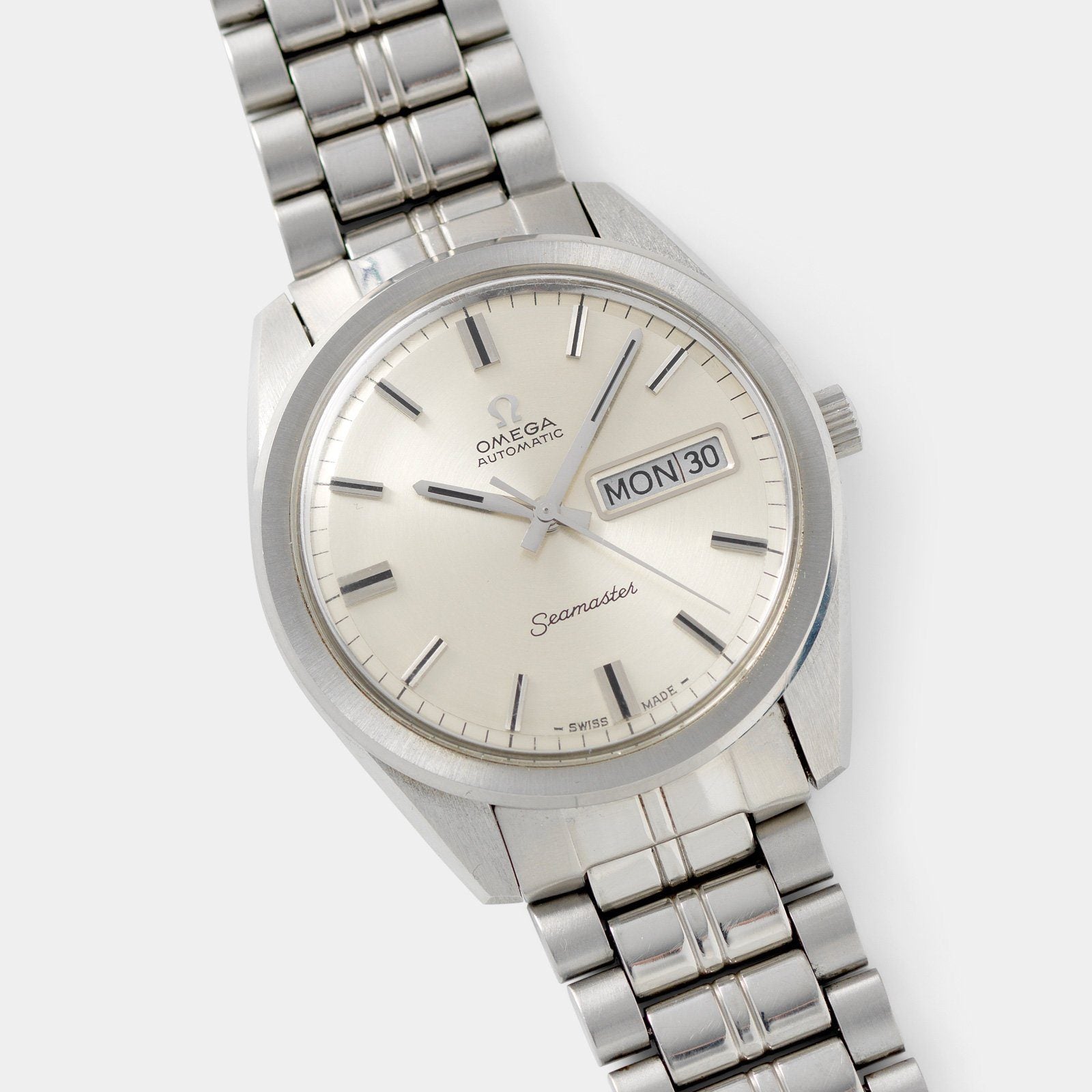 Omega Seamaster Dress Watch Ref 166 032 pie-pan dial 
