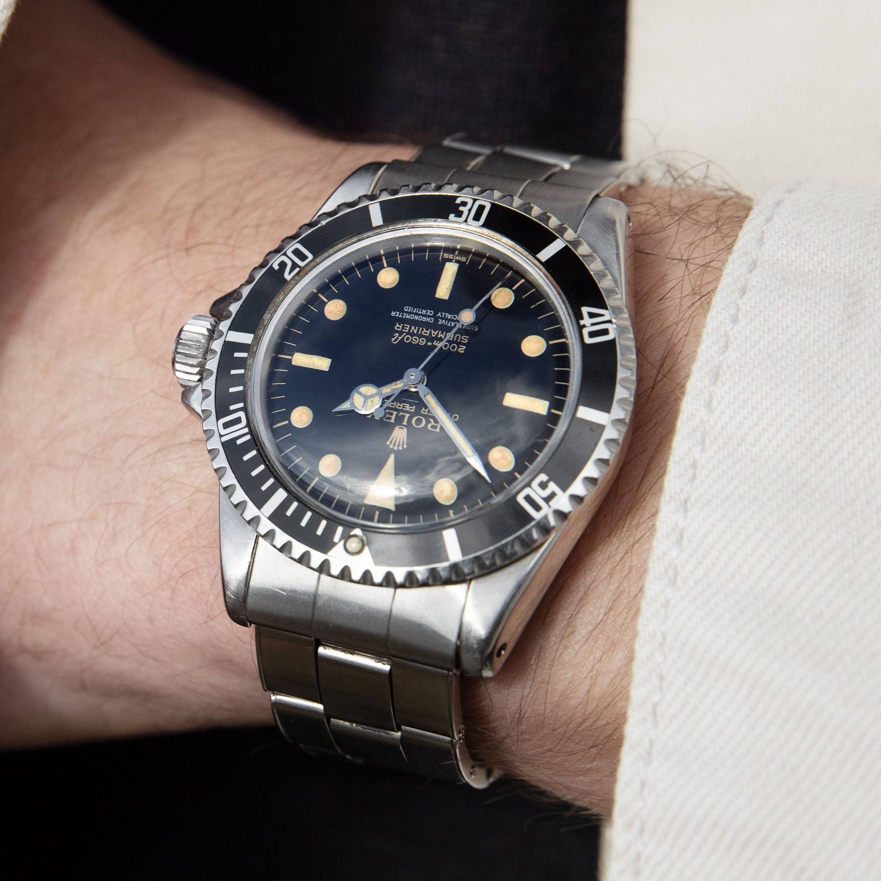 Rolex Submariner 5512 Gilt Four Line Underline Dial