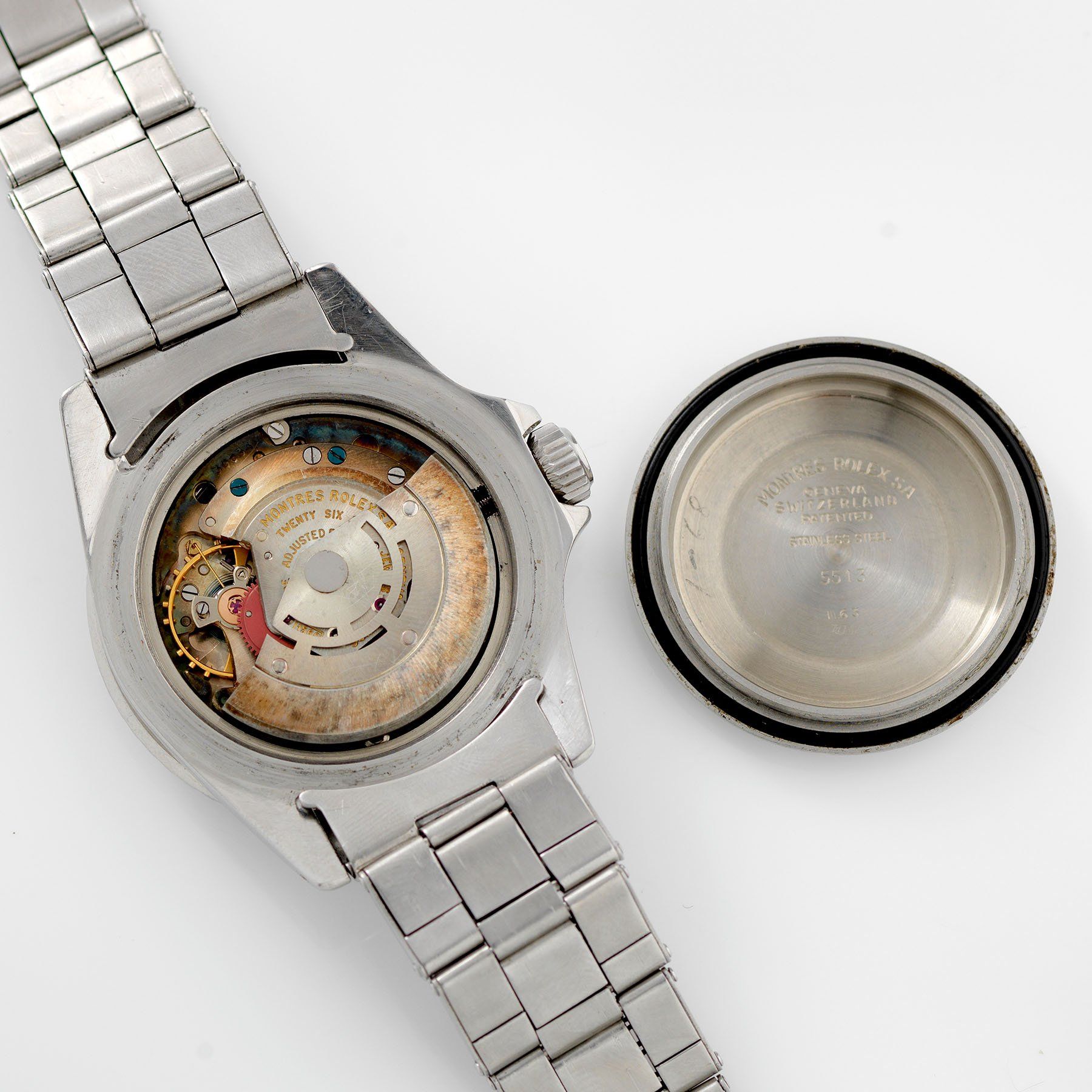 Rolex Submariner 5512 Gilt Four Line Underline Dial 