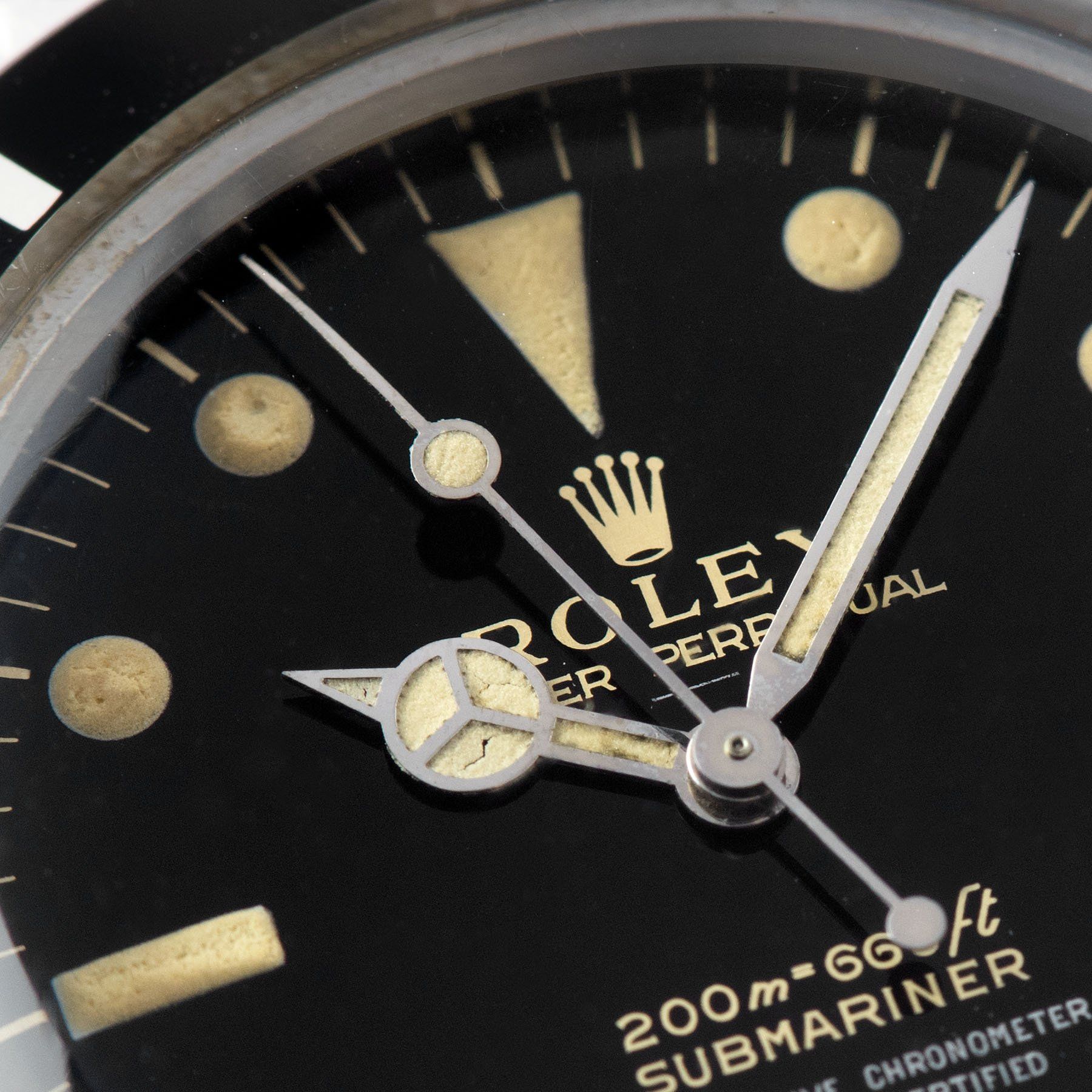 Rolex Submariner 5512 Gilt Four Line Underline Dial 