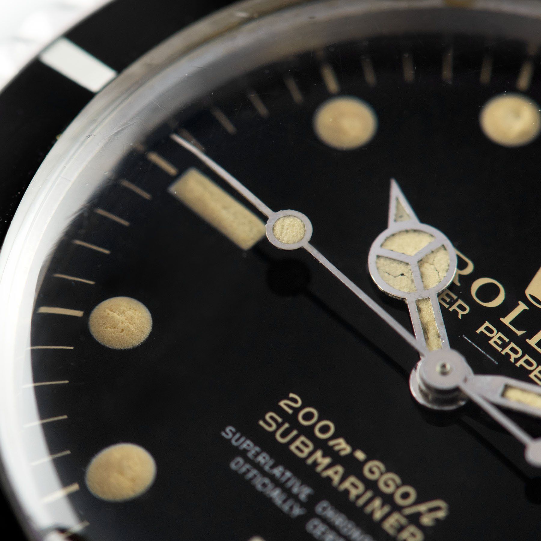 Rolex Submariner 5512 Gilt Four Line Underline Dial 