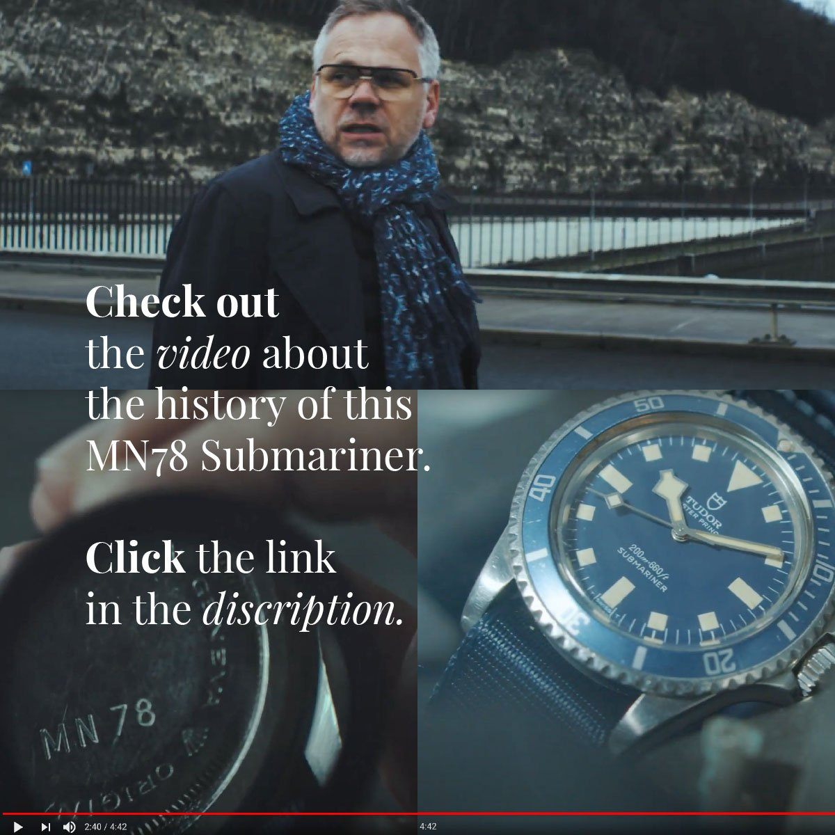 Tudor Marine Nationale MN78 Submariner 9401 with Provenance/Ledgers