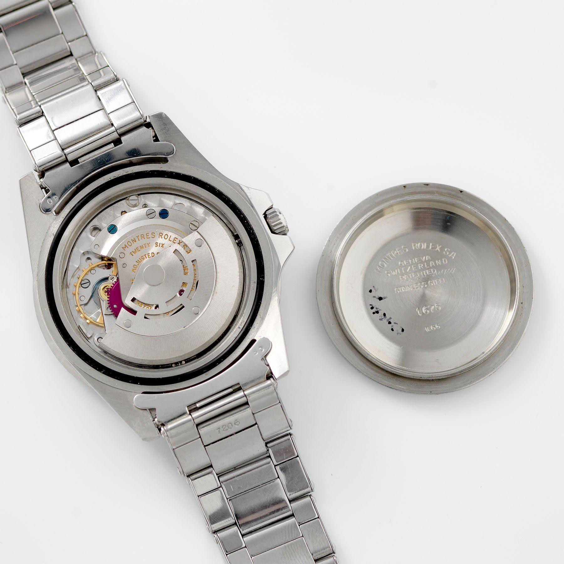 Rolex 1675 Gilt Dial GMT Master 