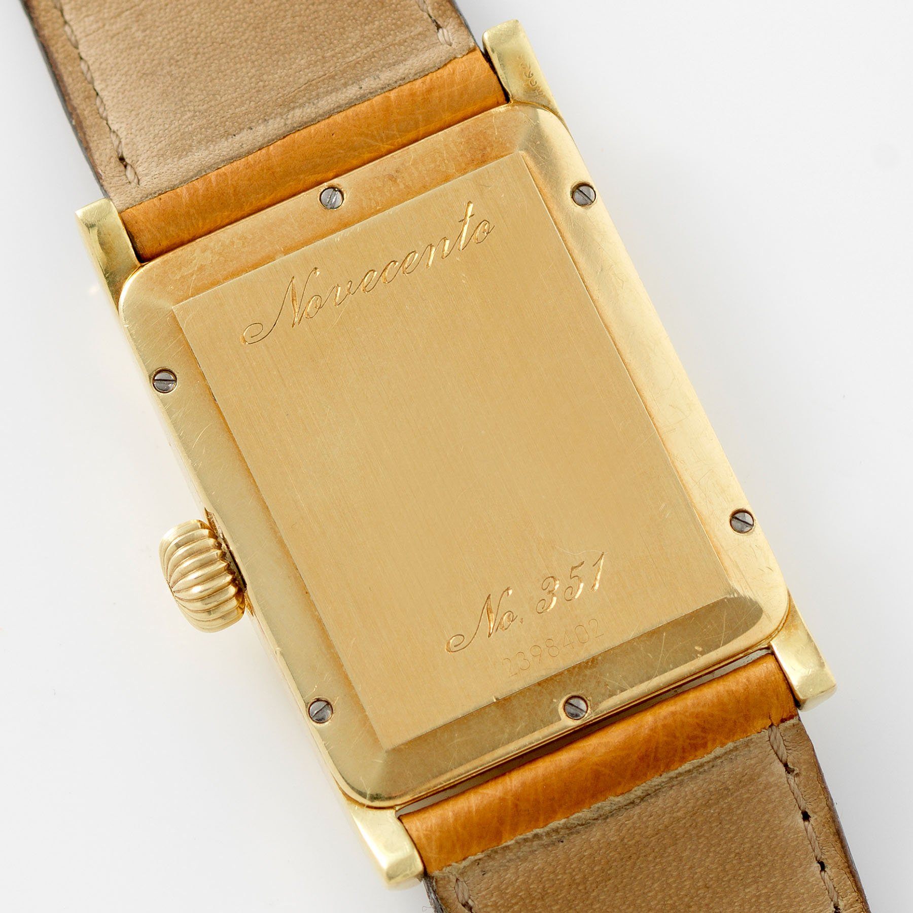 IWC Novecento Perpetual Calendar Yellow Gold 3545