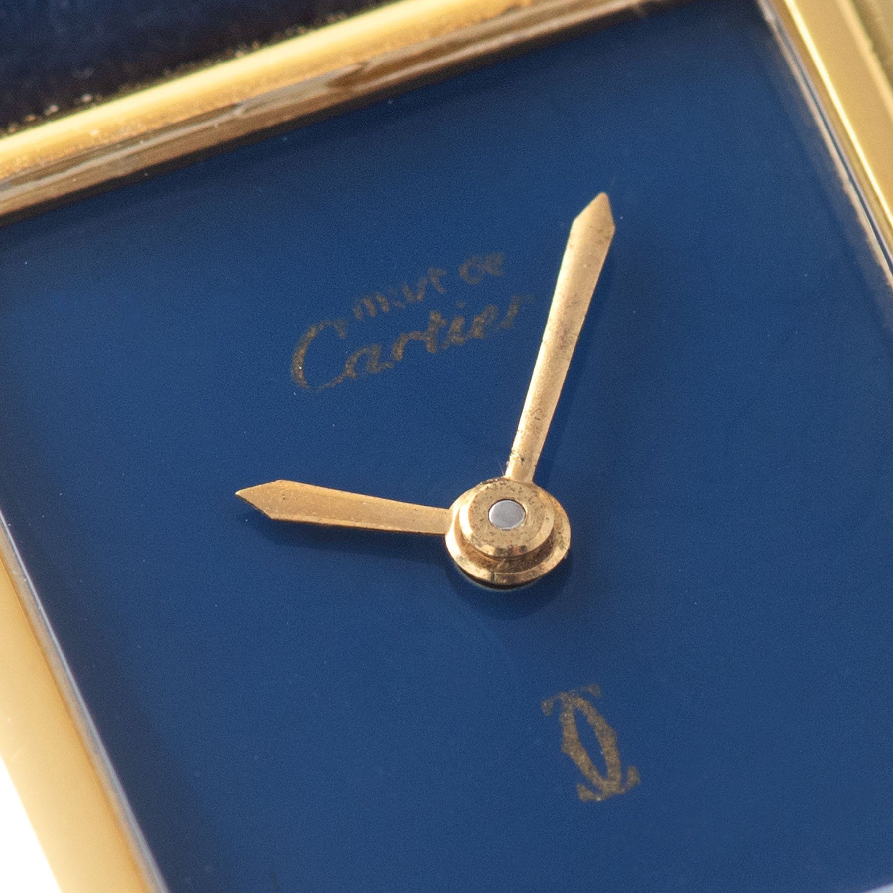 Cartier Tank Must de Cartier Blue Dial
