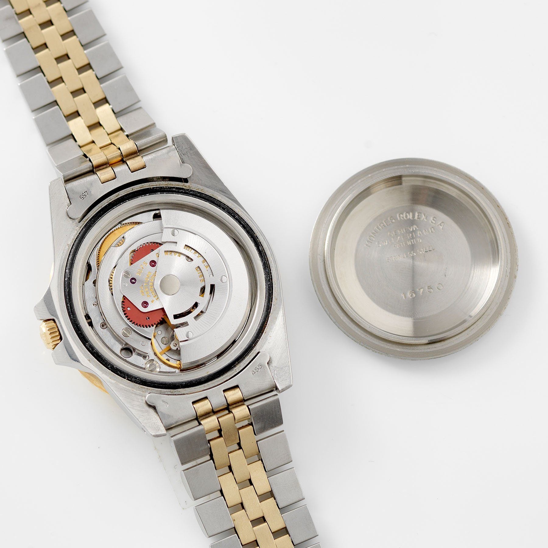 Rolex 16753 Nipple Dial GMT Master Brown Dial