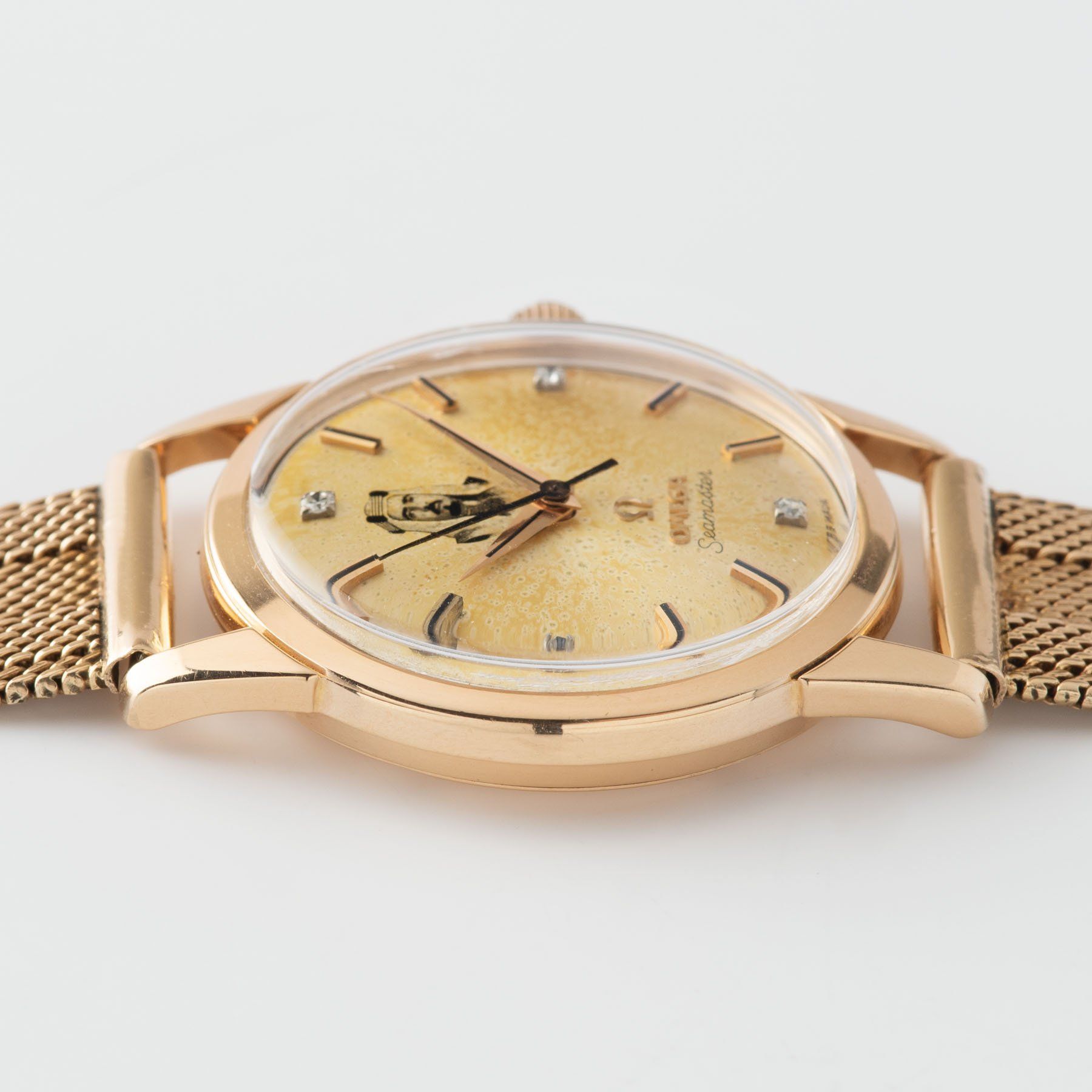 Omega Pink Gold Seamaster Zayed bin Sultan Al Nahyan