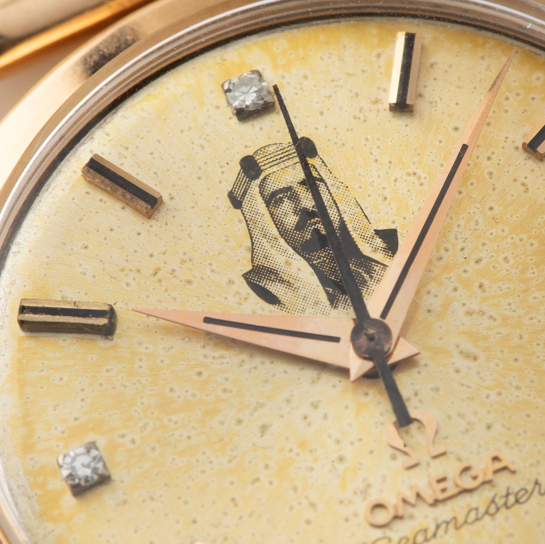 Omega Pink Gold Seamaster Zayed bin Sultan Al Nahyan