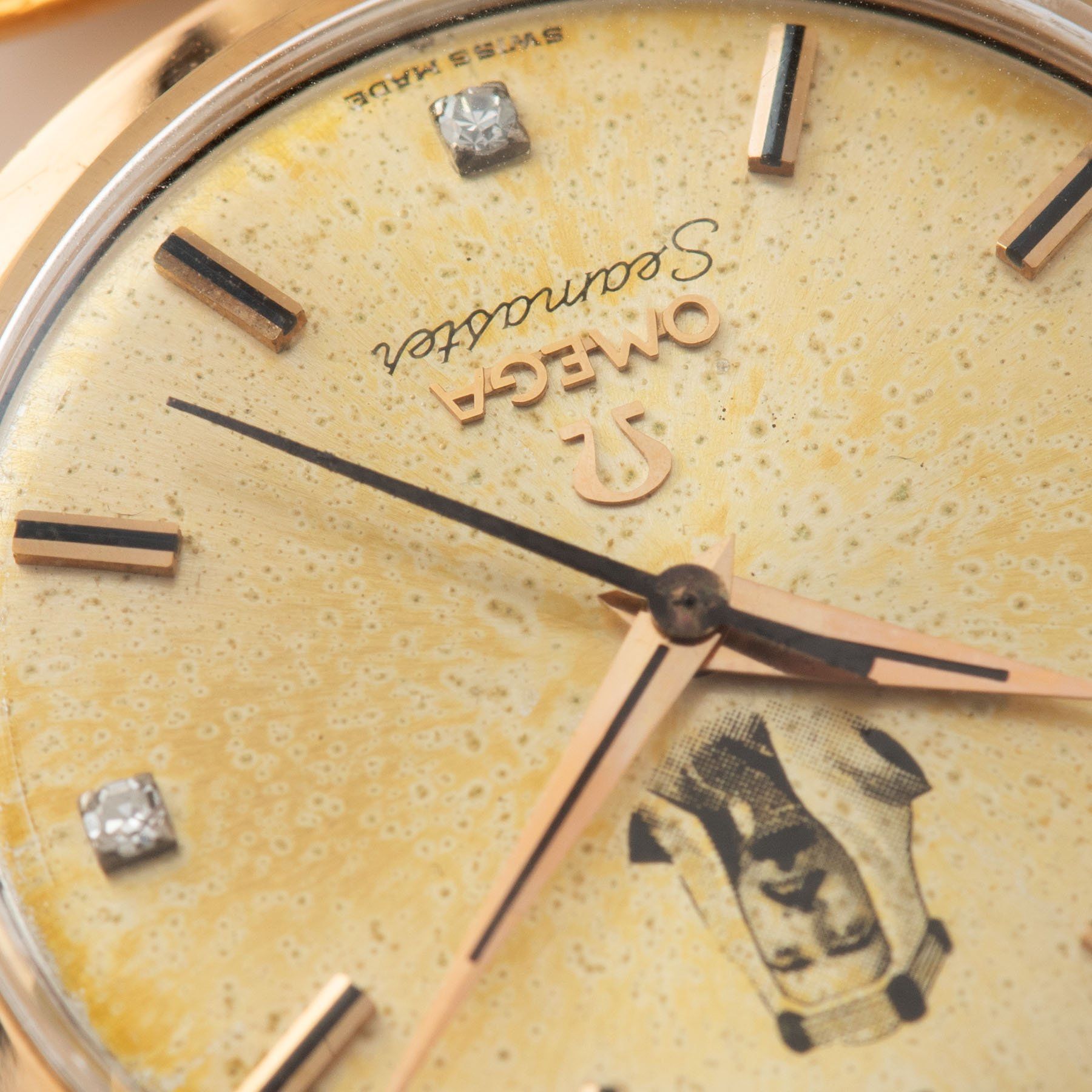 Omega Pink Gold Seamaster Zayed bin Sultan Al Nahyan