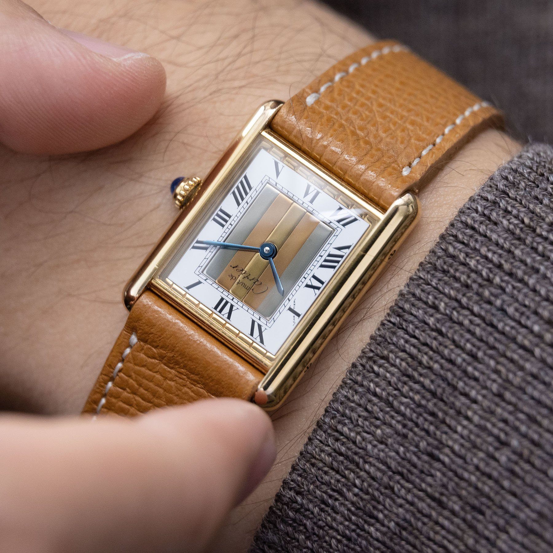 Cartier Tank Must de Cartier Trinity Dial