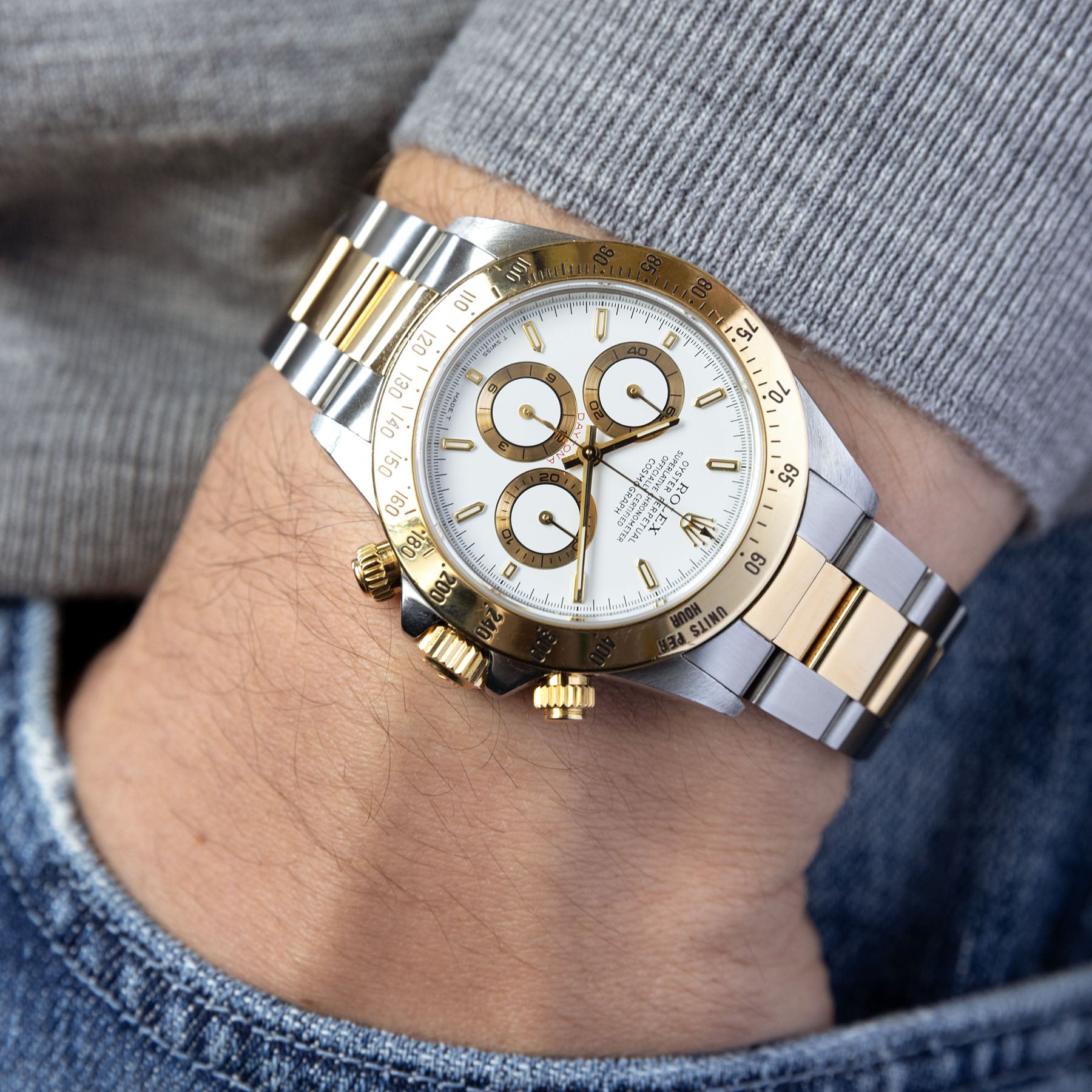 Rolex Daytona 16523 White Dial