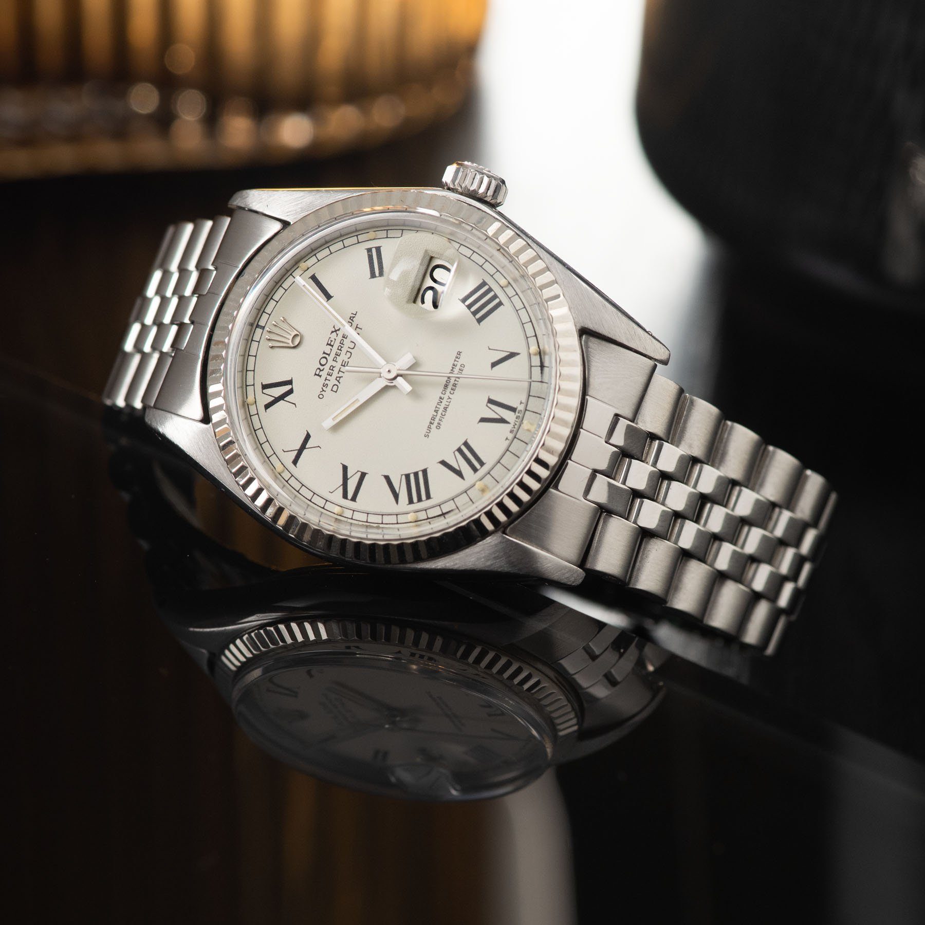 Rolex Datejust Buckley dial ref 1601