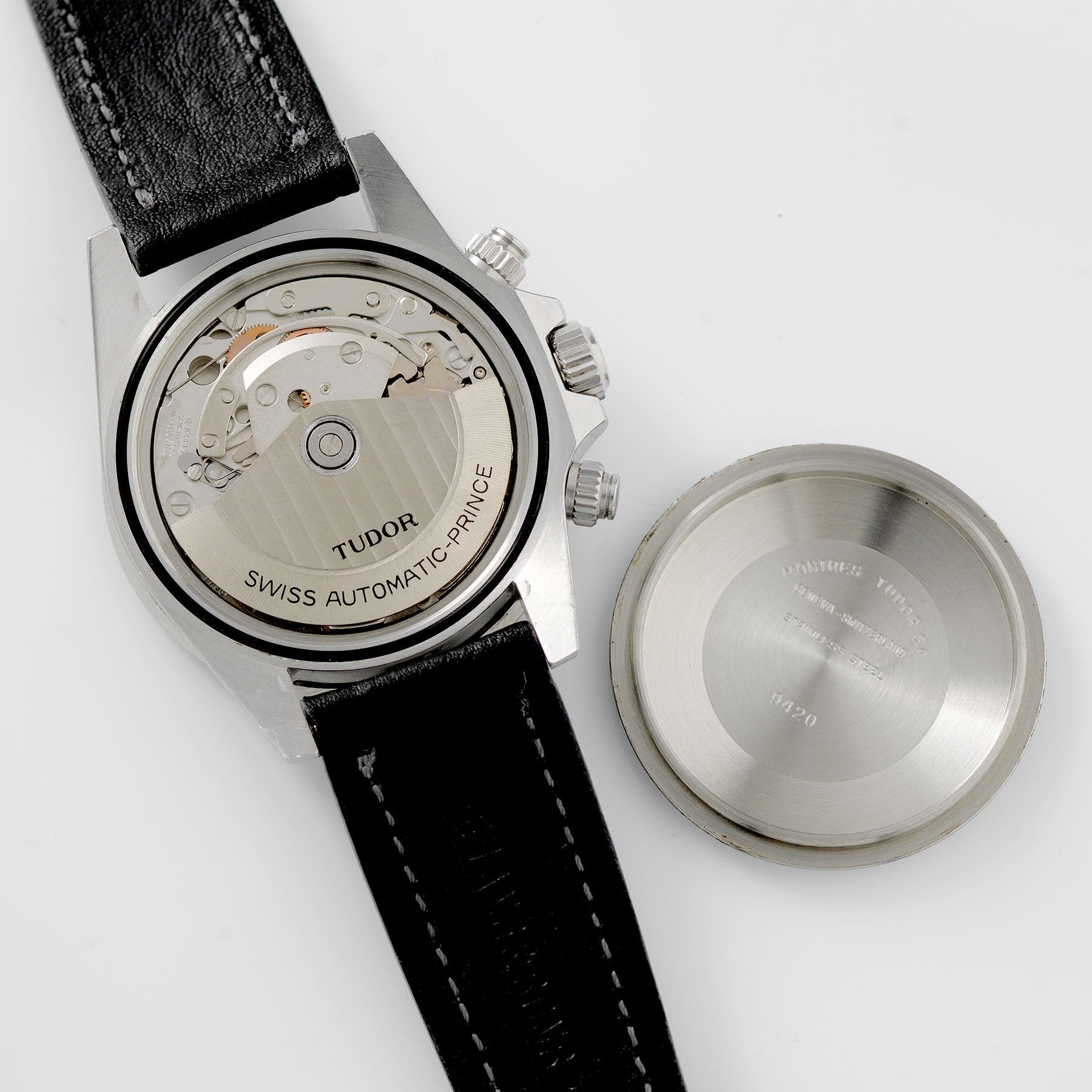Tudor Oysterdate Big Block Panda Dial Ref 79180