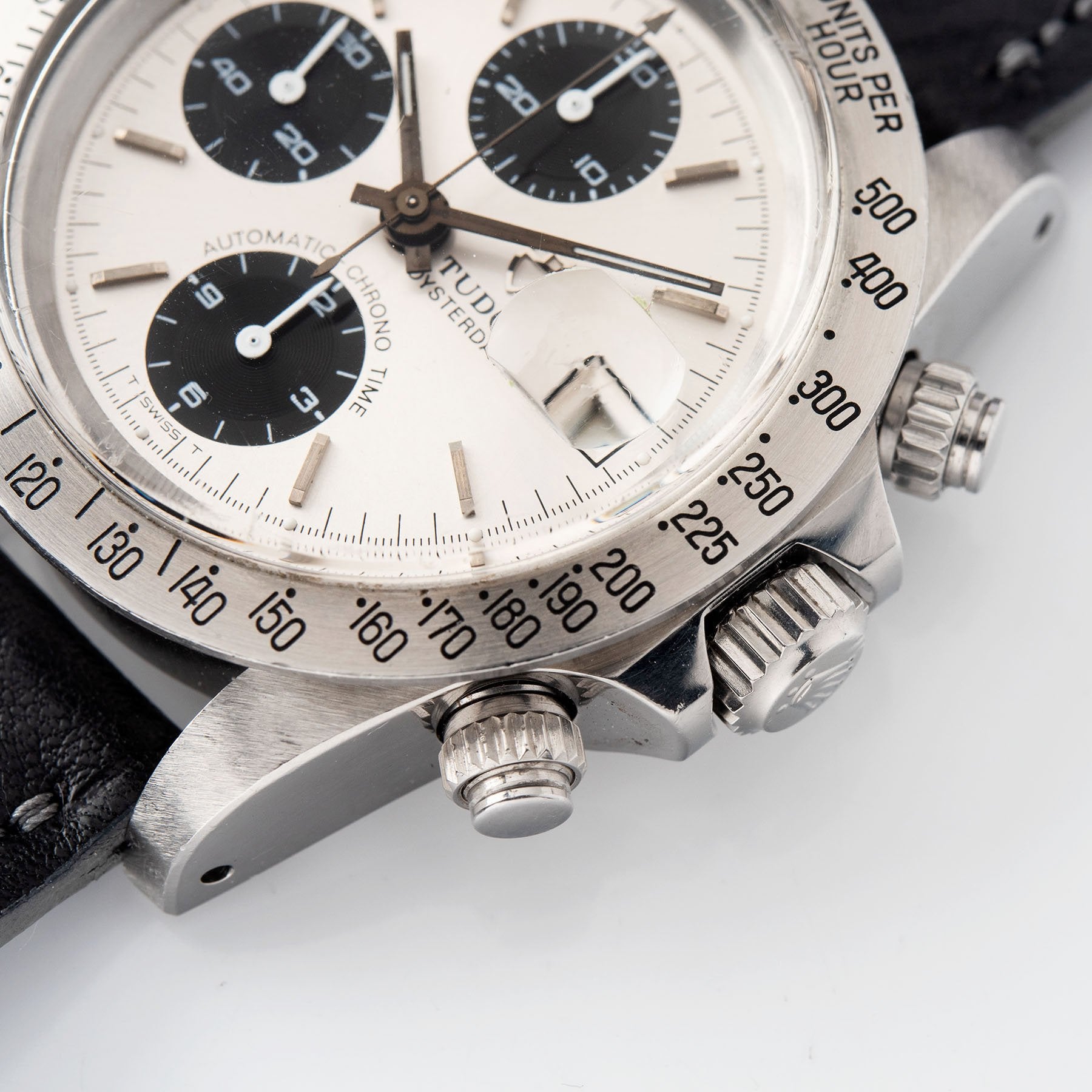 Tudor Oysterdate Big Block Panda Dial Ref 79180