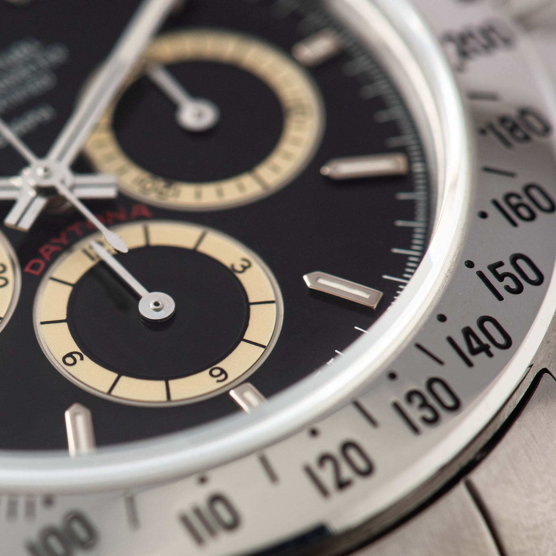 Rolex Daytona Steel 16520 Black Floating Dial 