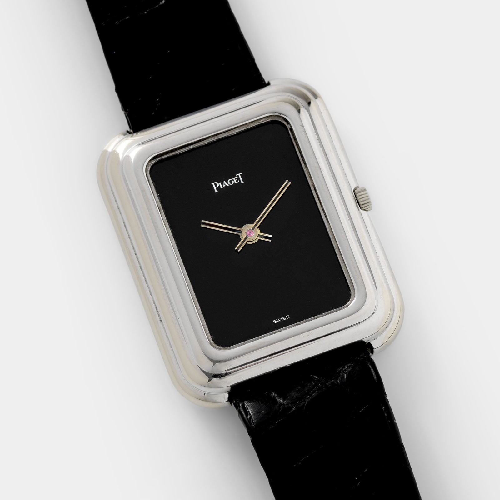 Piaget Onyx Dial White Gold ref 14101 Beta 21