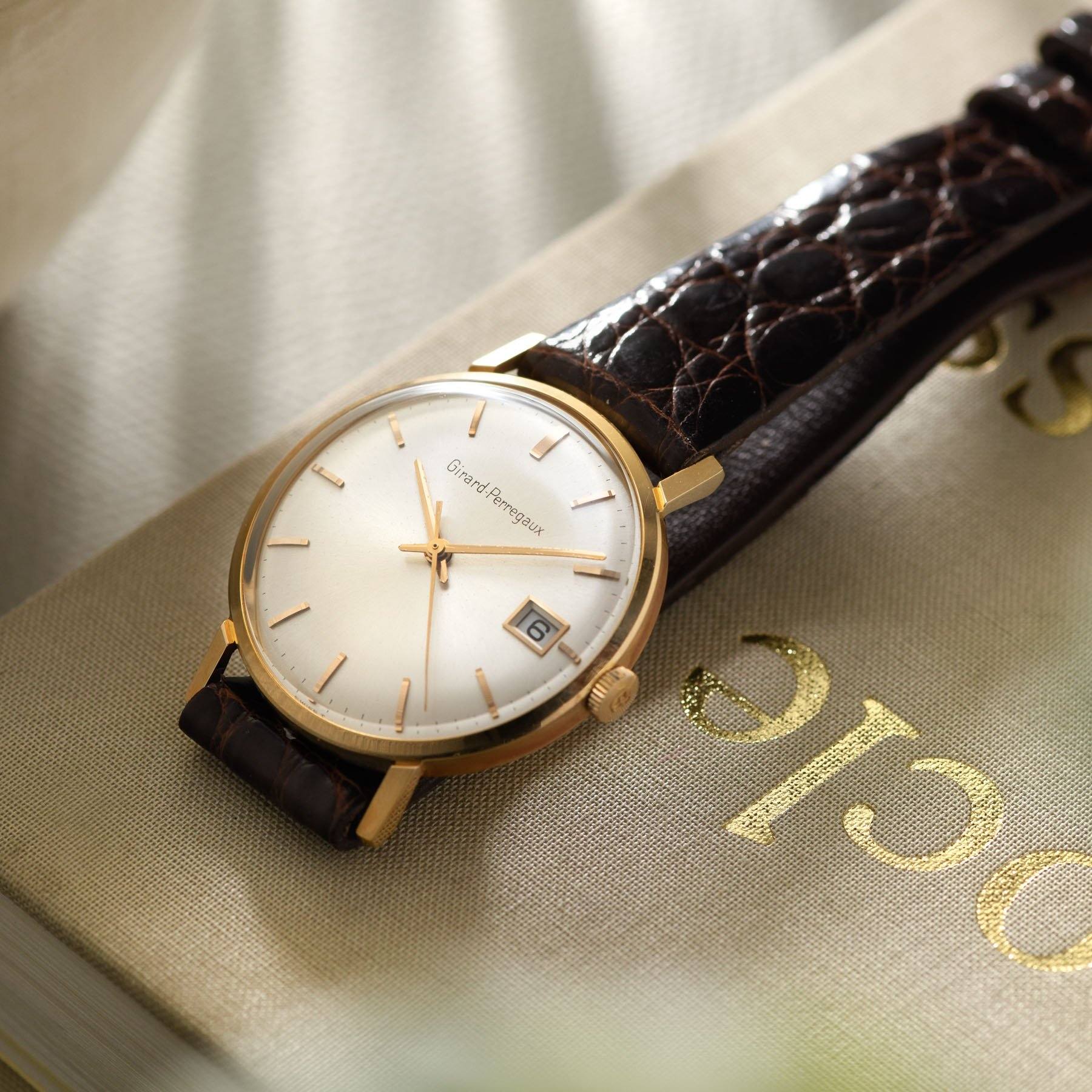 Girard Perregaux with box and paper New Old Stock