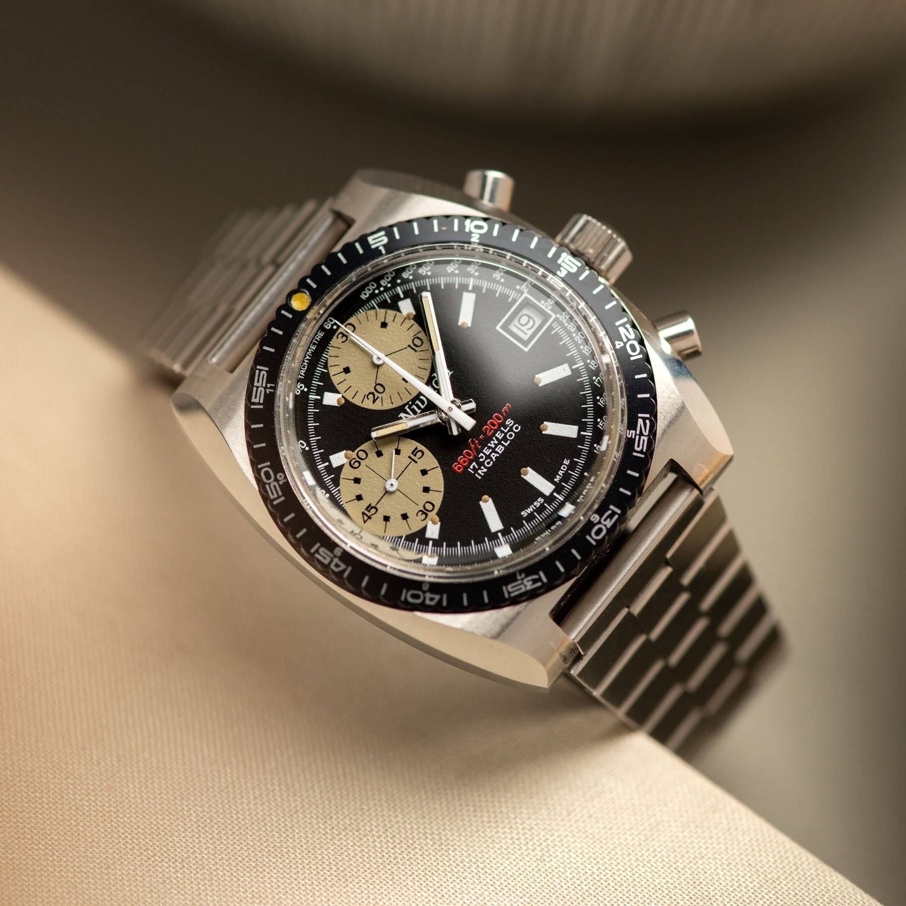 Nivada Sports Chrono Rare  Exotic Chrono