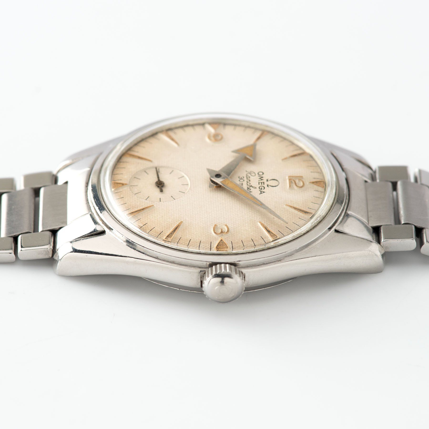 Omega Ranchero White Waffle Dial 2990 with Archive Extract