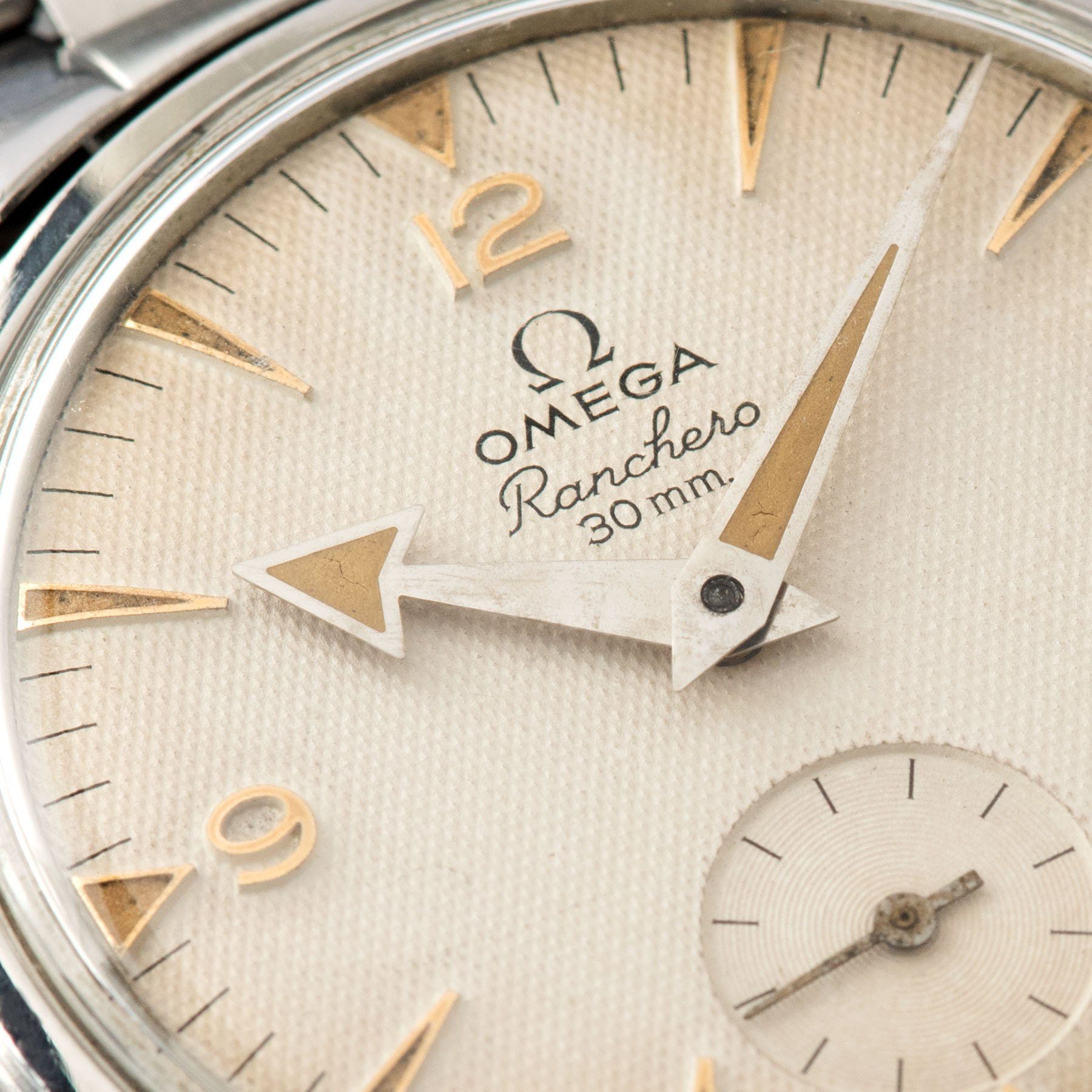 Omega Ranchero White Waffle Dial 2990 with Archive Extract