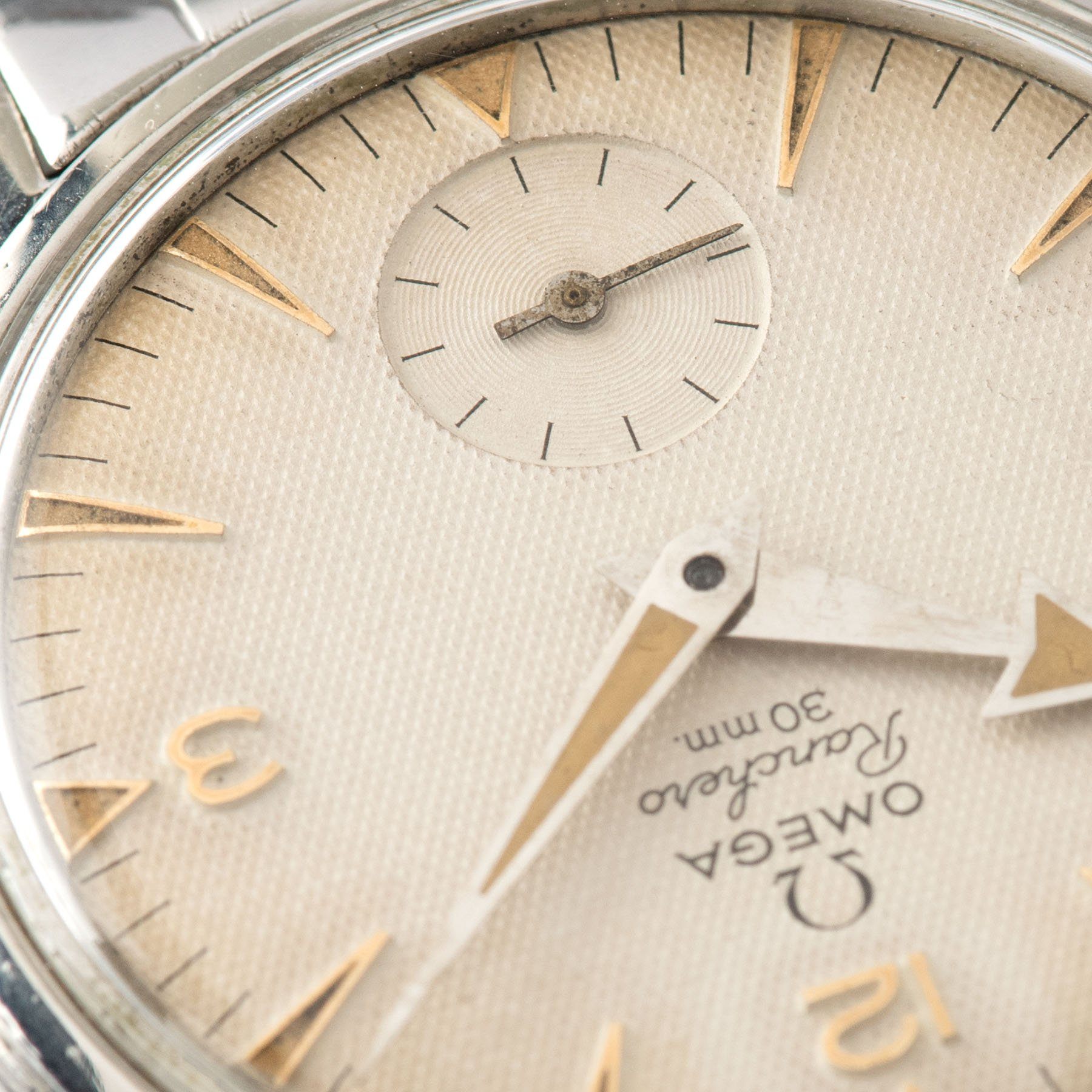 Omega Ranchero White Waffle Dial 2990 with Archive Extract