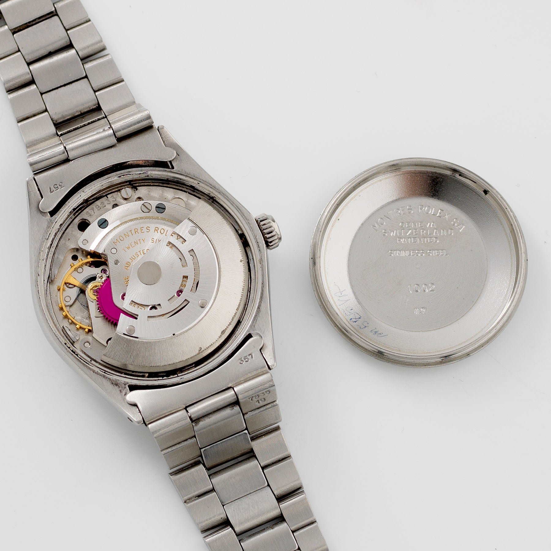 Rolex Oyster Perpetual Reference 1002 Grey Dial 