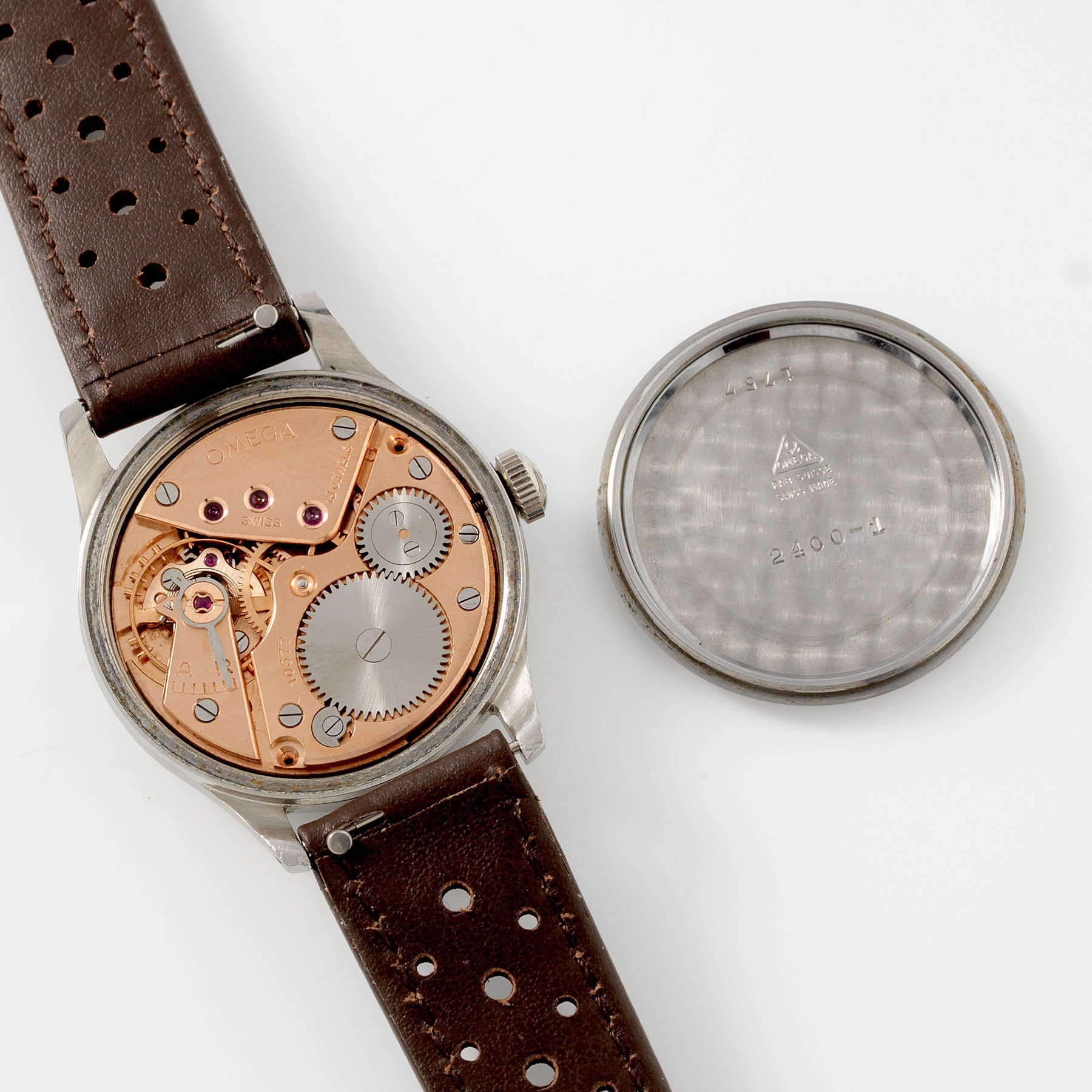 Omega Suveran Reference 2400-1 Dress Watch 1940s