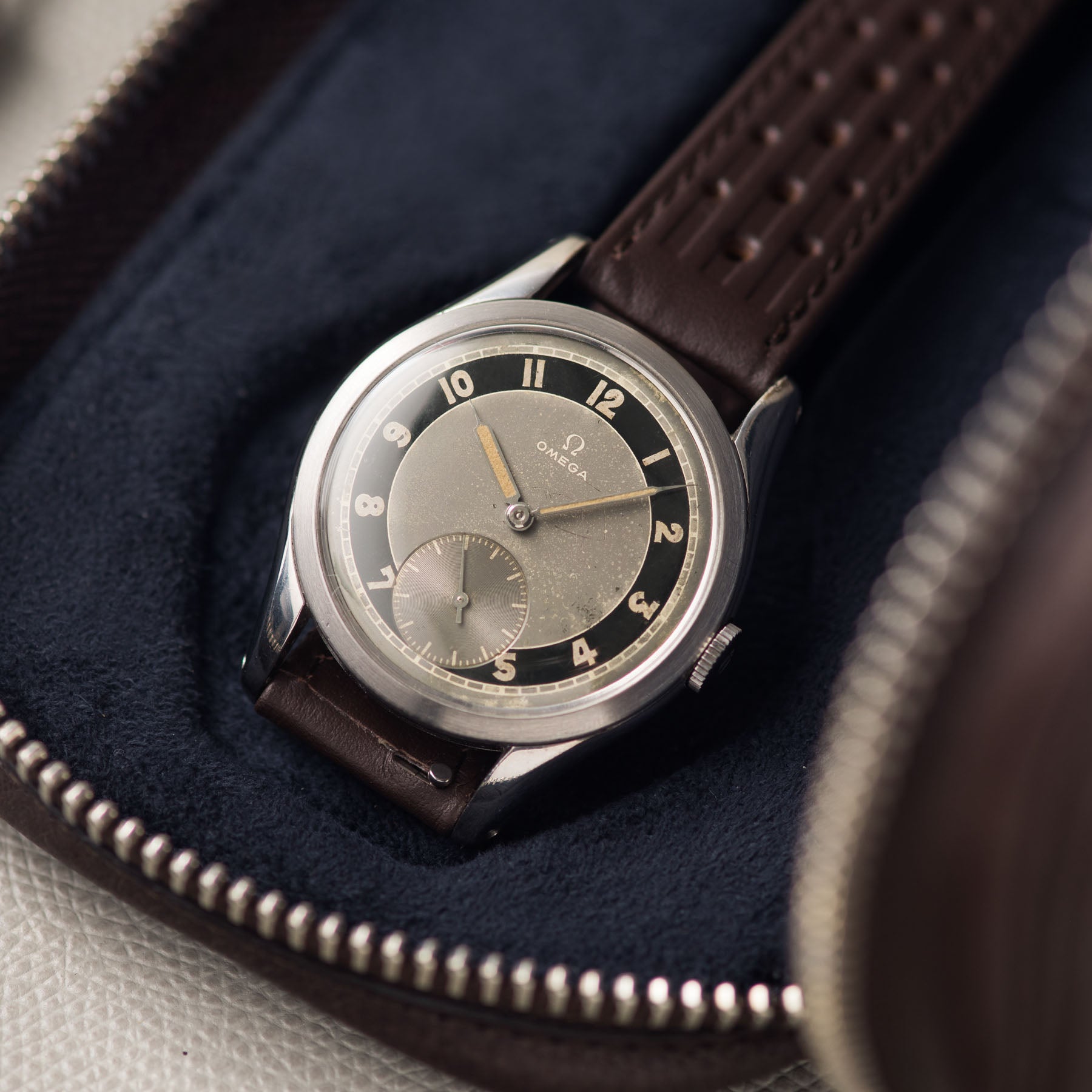 Omega Dress Watch Reference Grey Dial