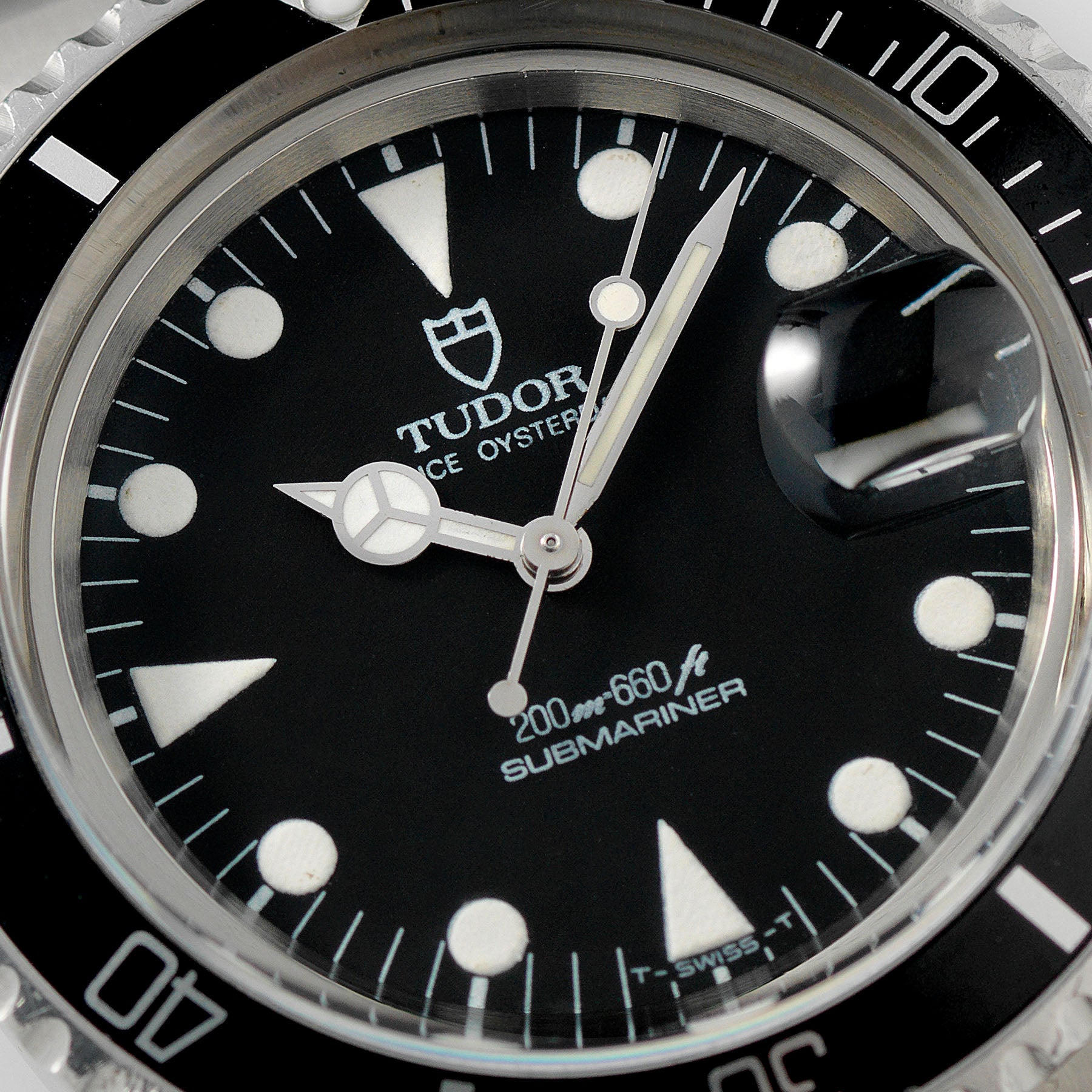 Tudor Submariner Date Black Dial Reference 79090 