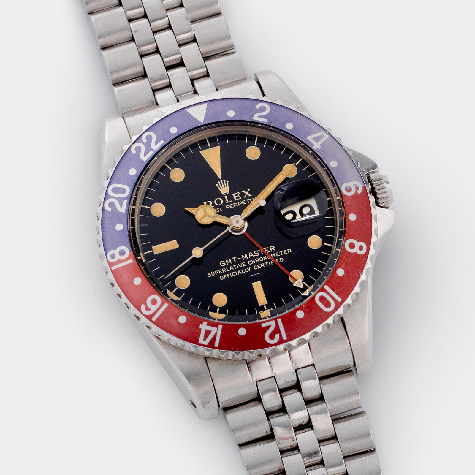 Rolex 1675 GMT-Master Gilt Underline Dial
