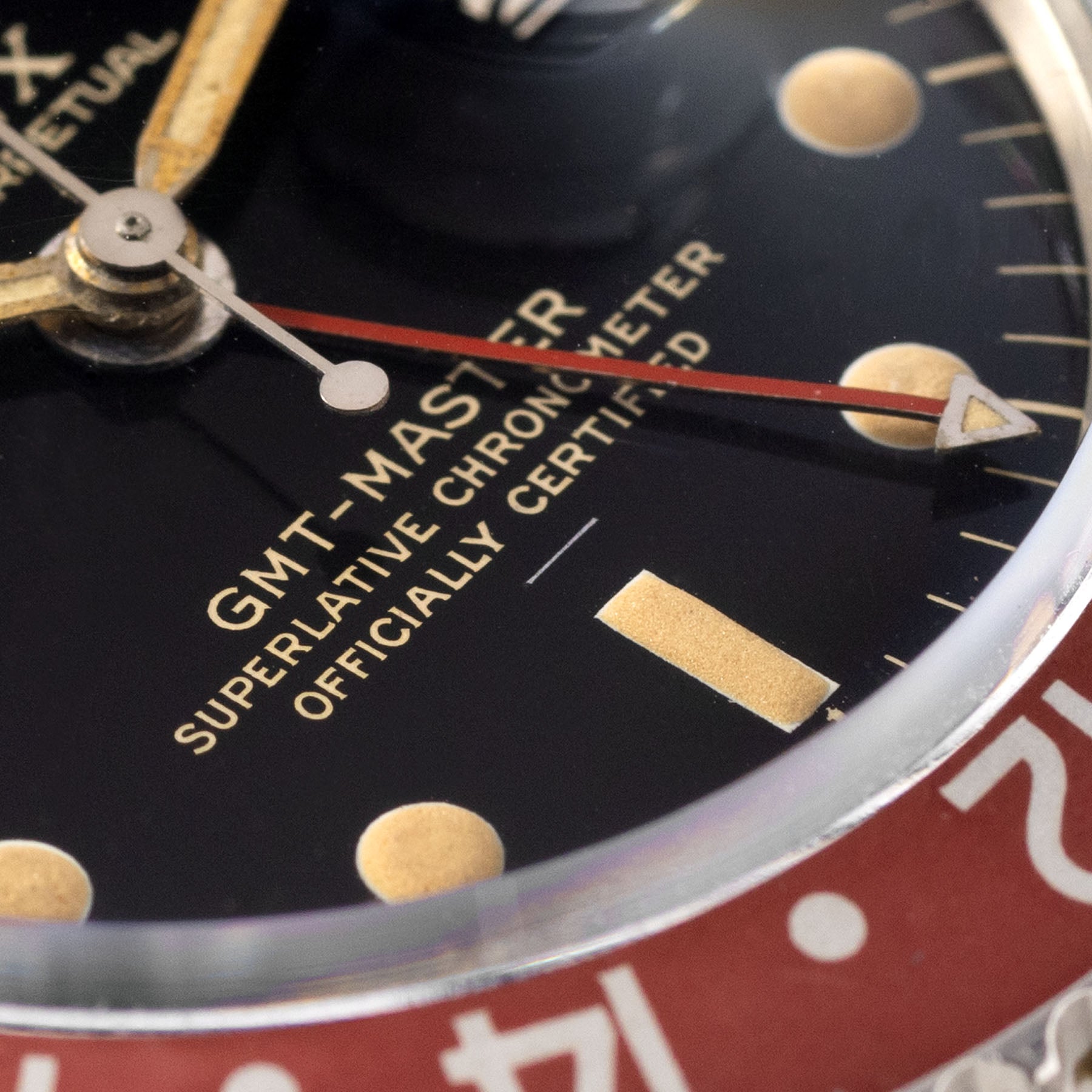 Rolex 1675 GMT-Master Gilt Underline Dial