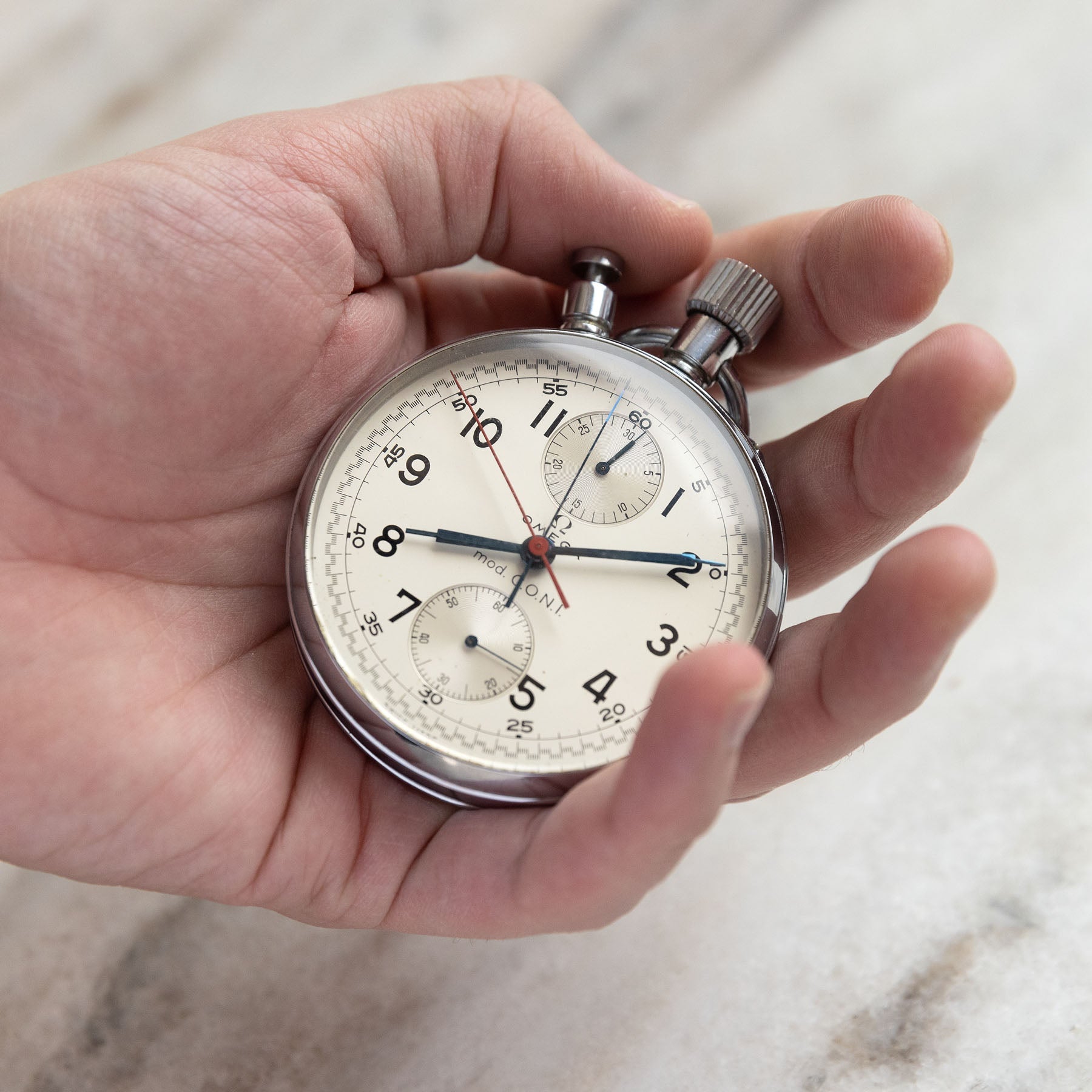 Omega Stopwatch Timer Italian National Olympic Committee