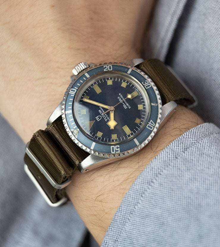 Tudor Marine Nationale MN79 Snowflake Submariner 9401