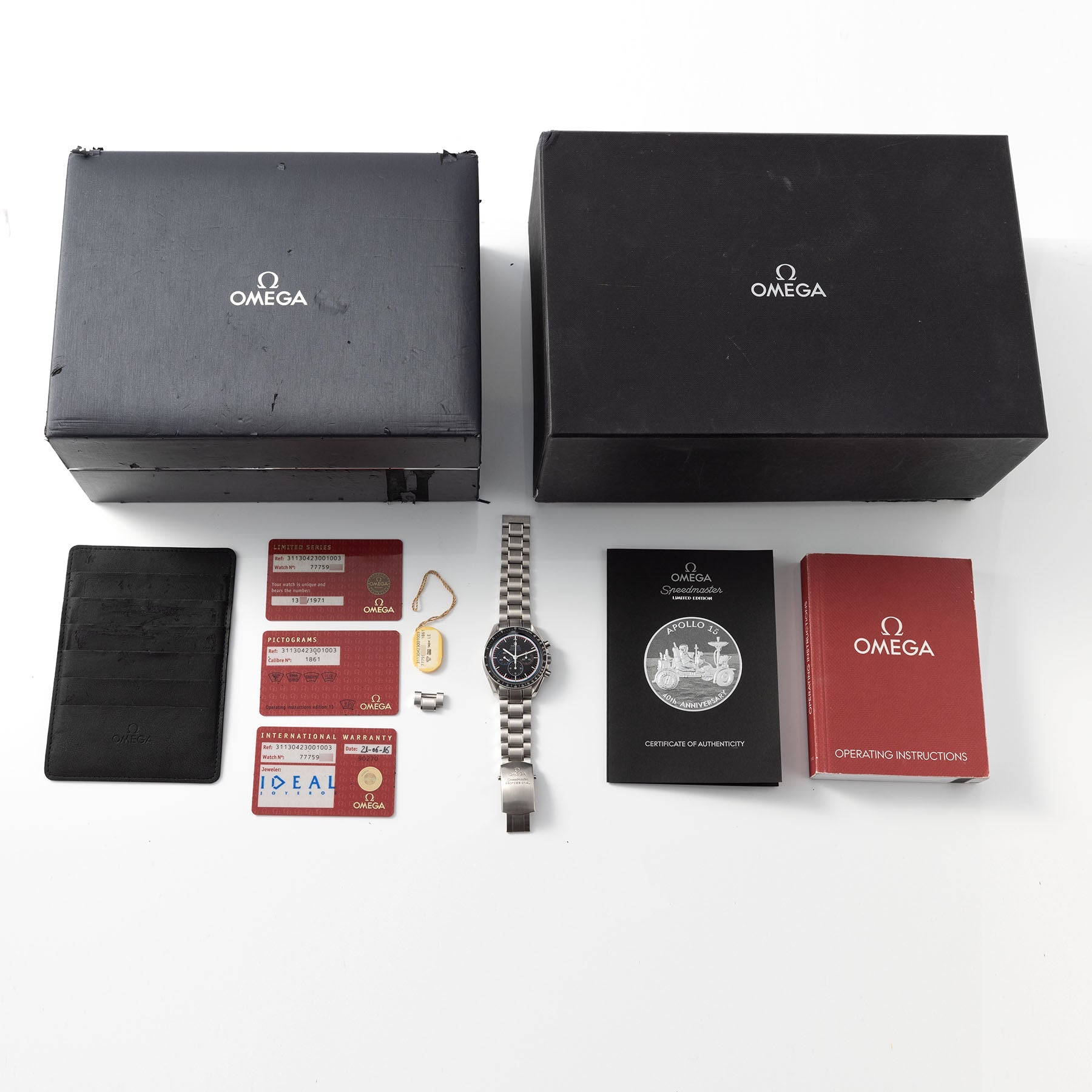 Omega Speedmaster Apollo 15 40th Anniversary Limited Edition