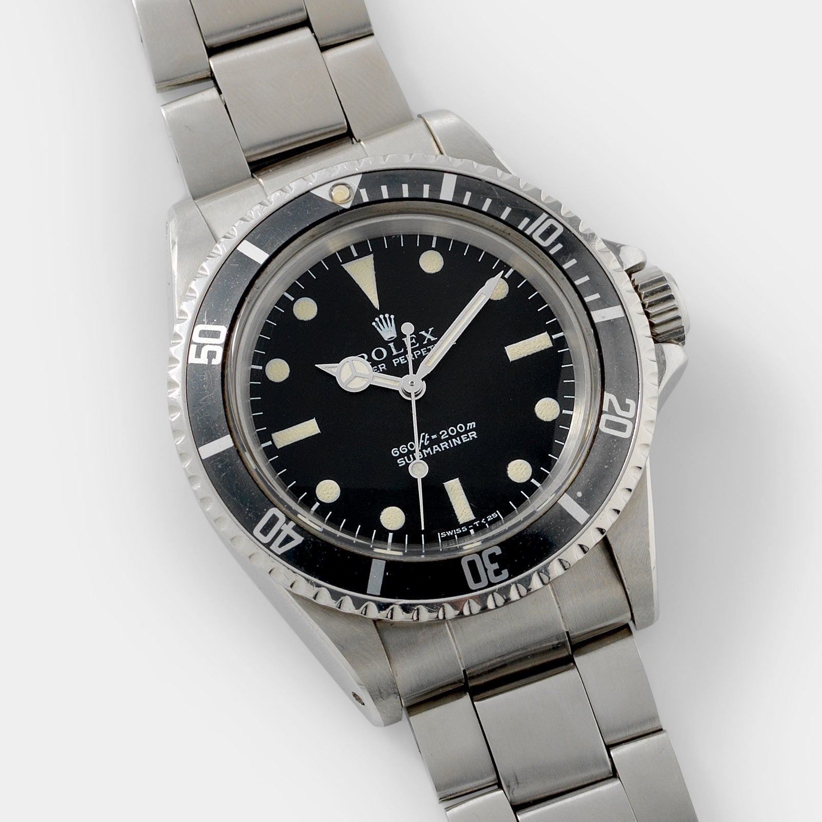 Rolex Submariner Non-Serif Dial 5513 Box and Papers