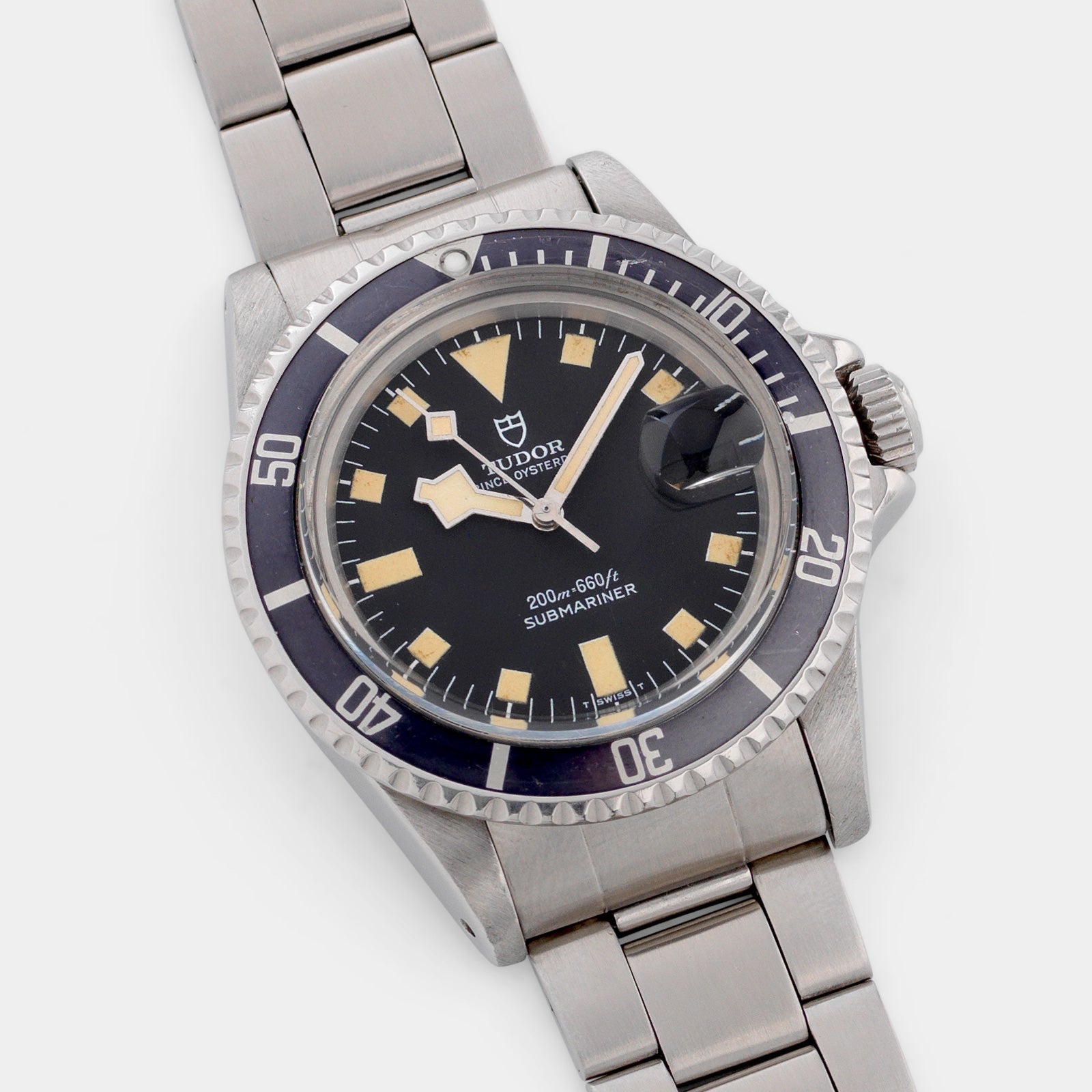 Tudor Submariner Date Black Snowflake 94110