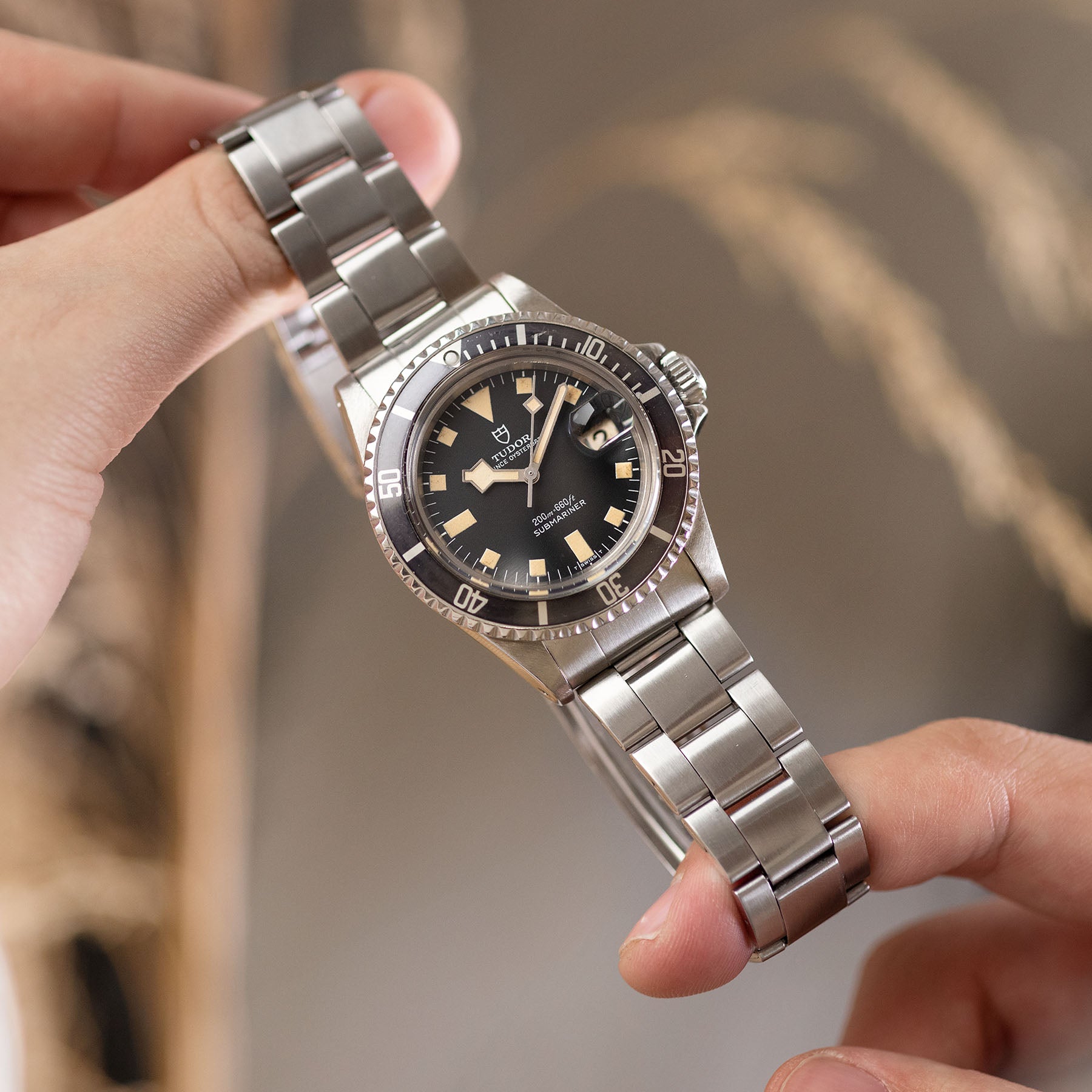 Tudor Submariner Date Black Snowflake 94110