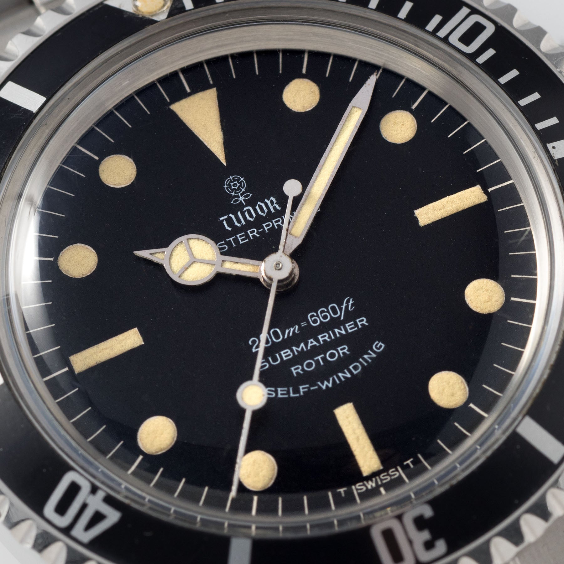 Tudor Submariner 7928 Matte Dial