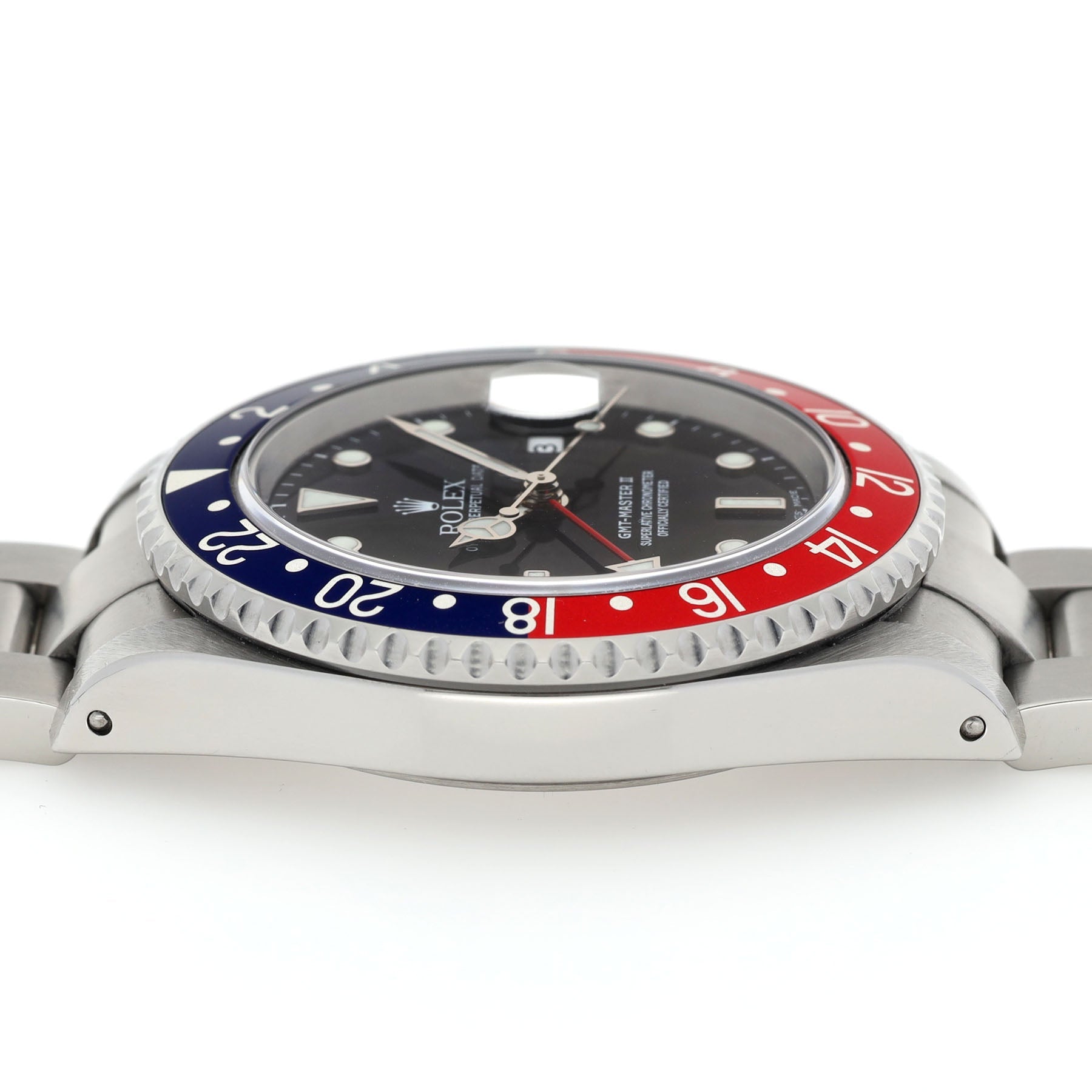 Rolex GMT-Master 2 16710 Pepsi Bezel Box and Papers 