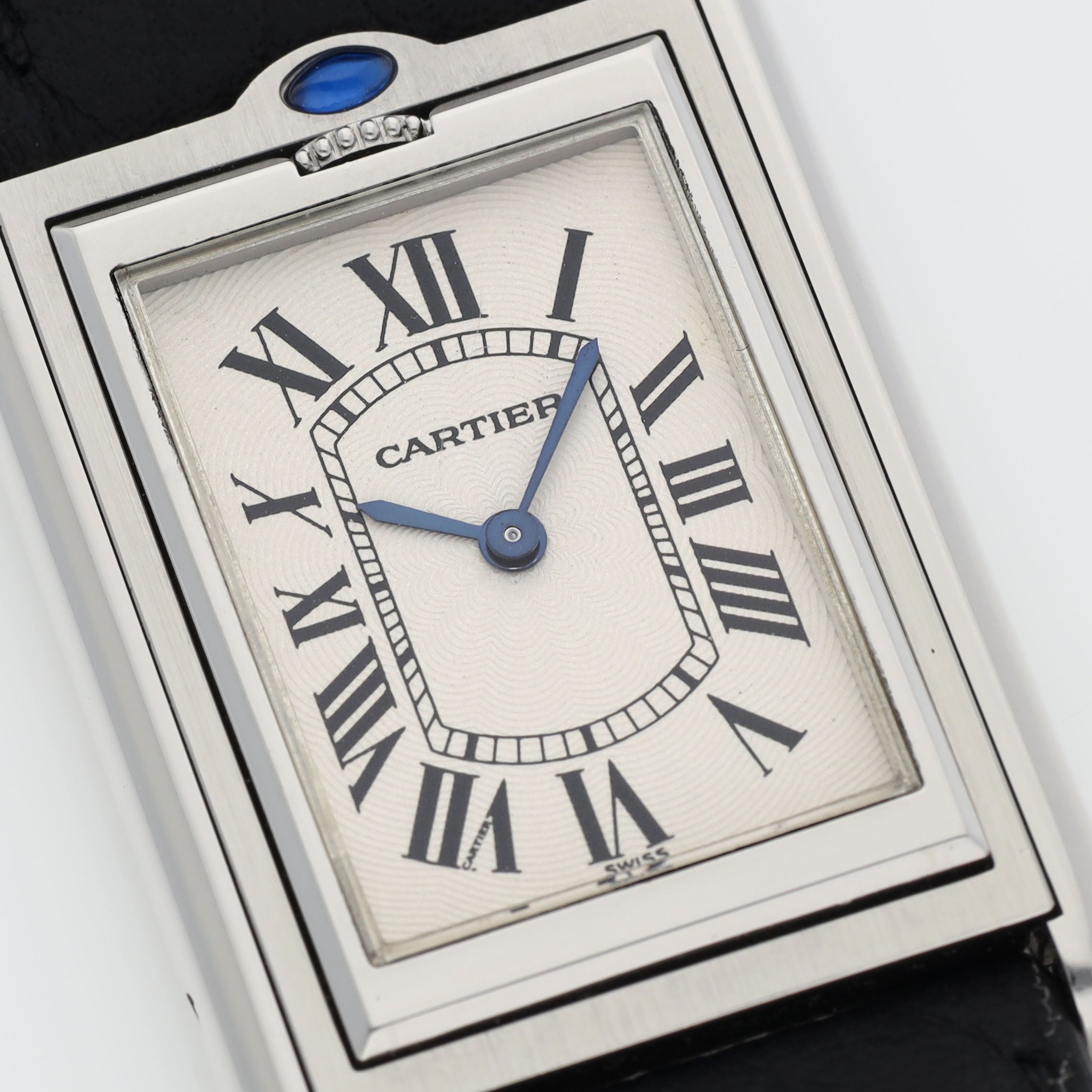 Cartier Tank Basculante 2390 Steel 