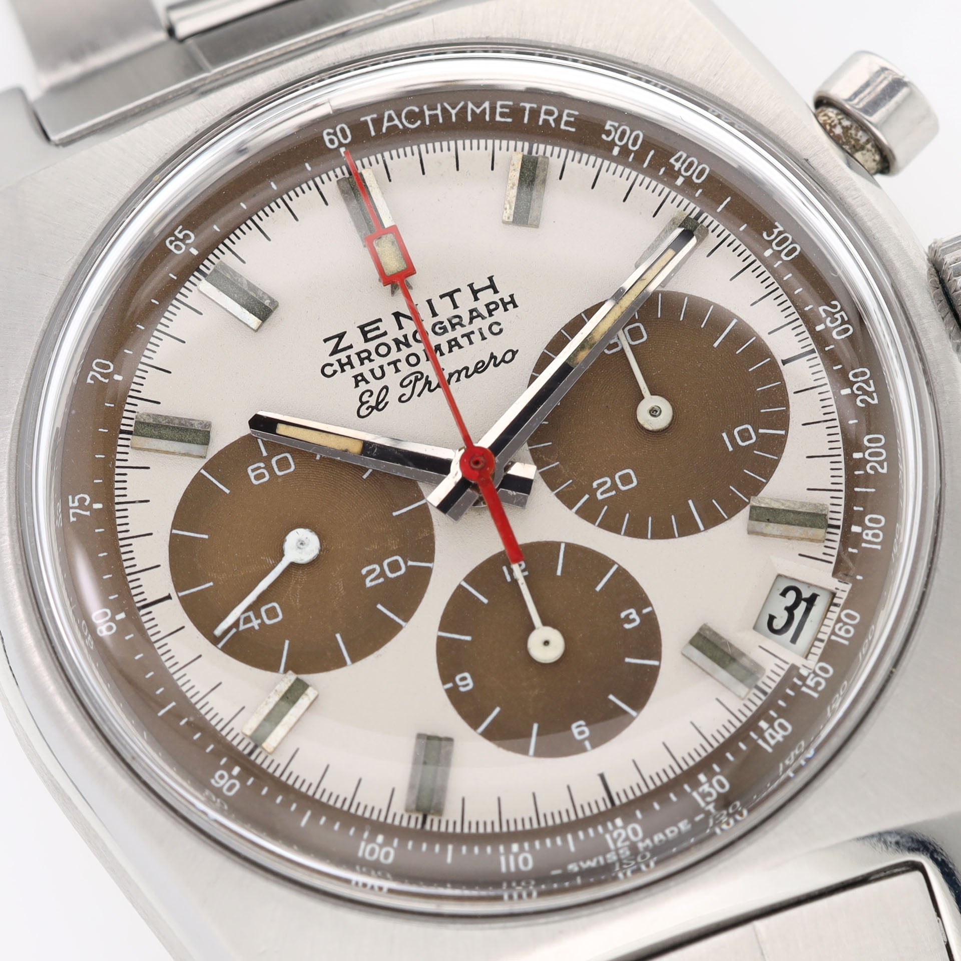 Zenith El Primero A384 with Gay Freres Ladder Bracelet