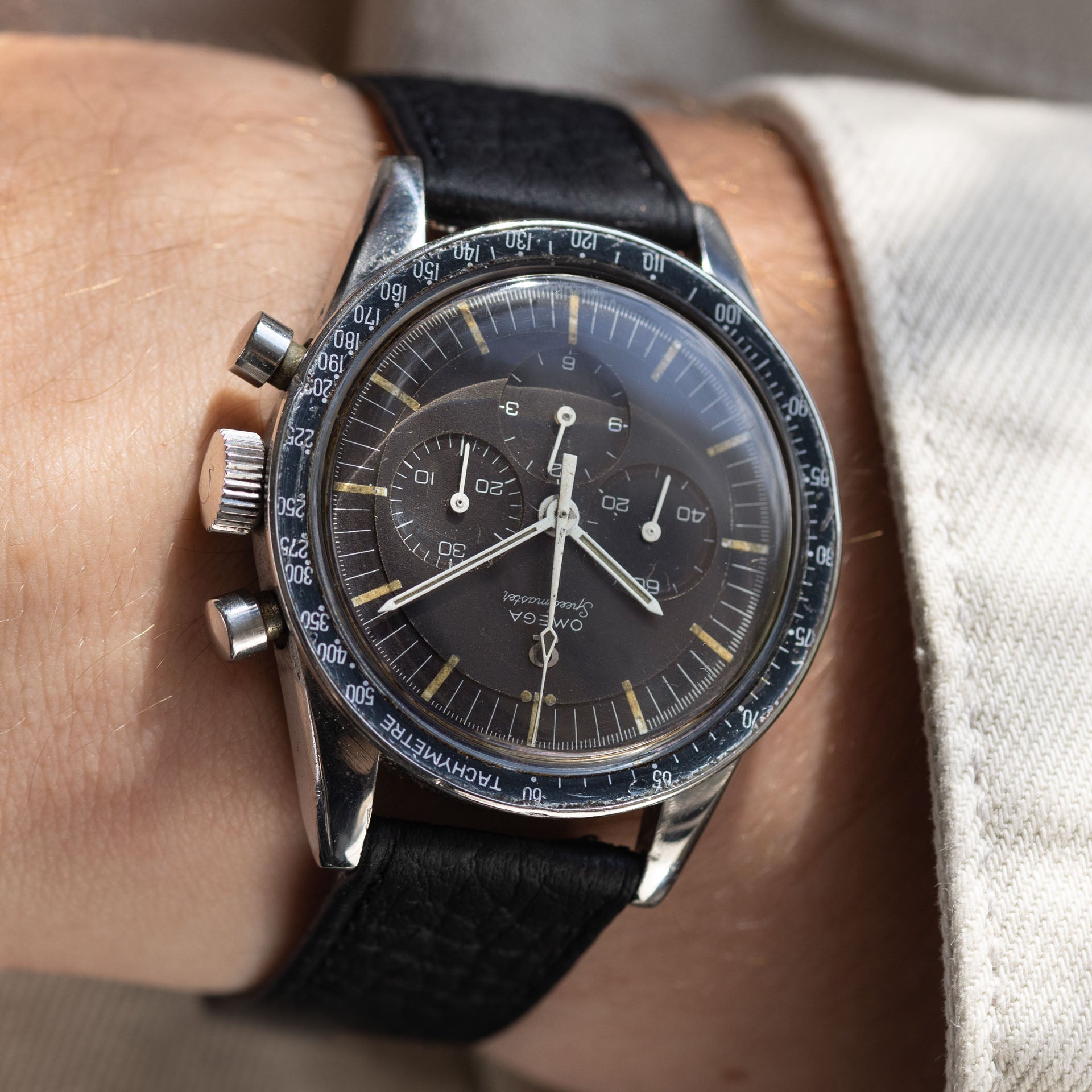 Omega Speedmaster 105.003-65 Ed White Tropical Dial
