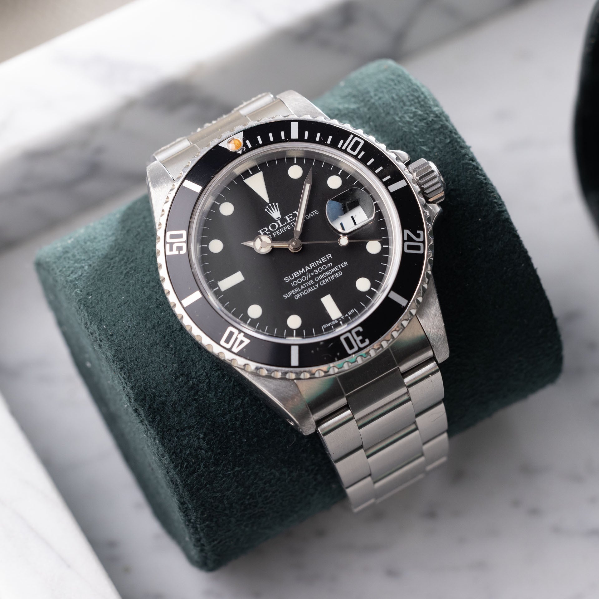 Rolex Submariner Date 16800 Original Matte Dial 