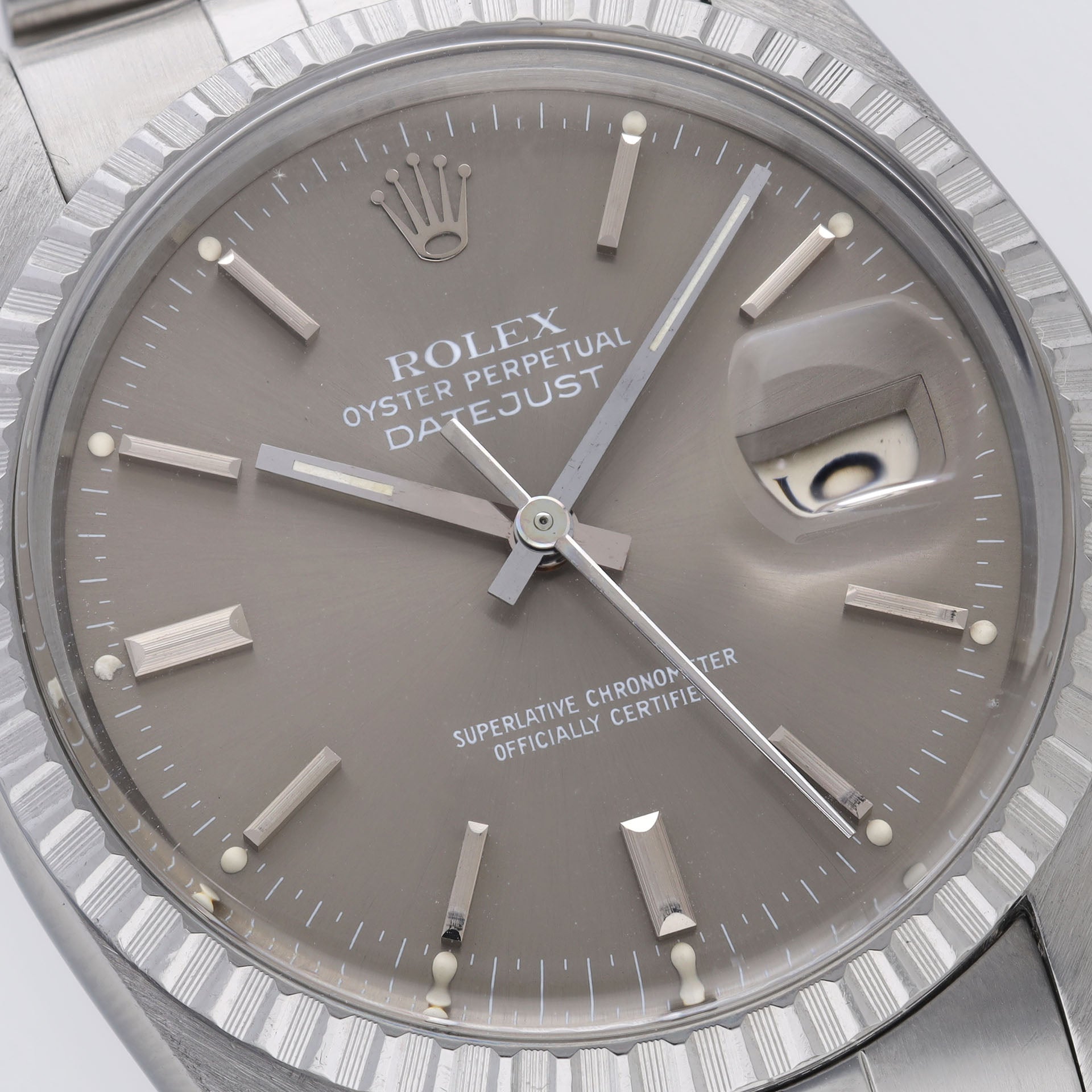 Rolex Datejust 16030 Grey Dial